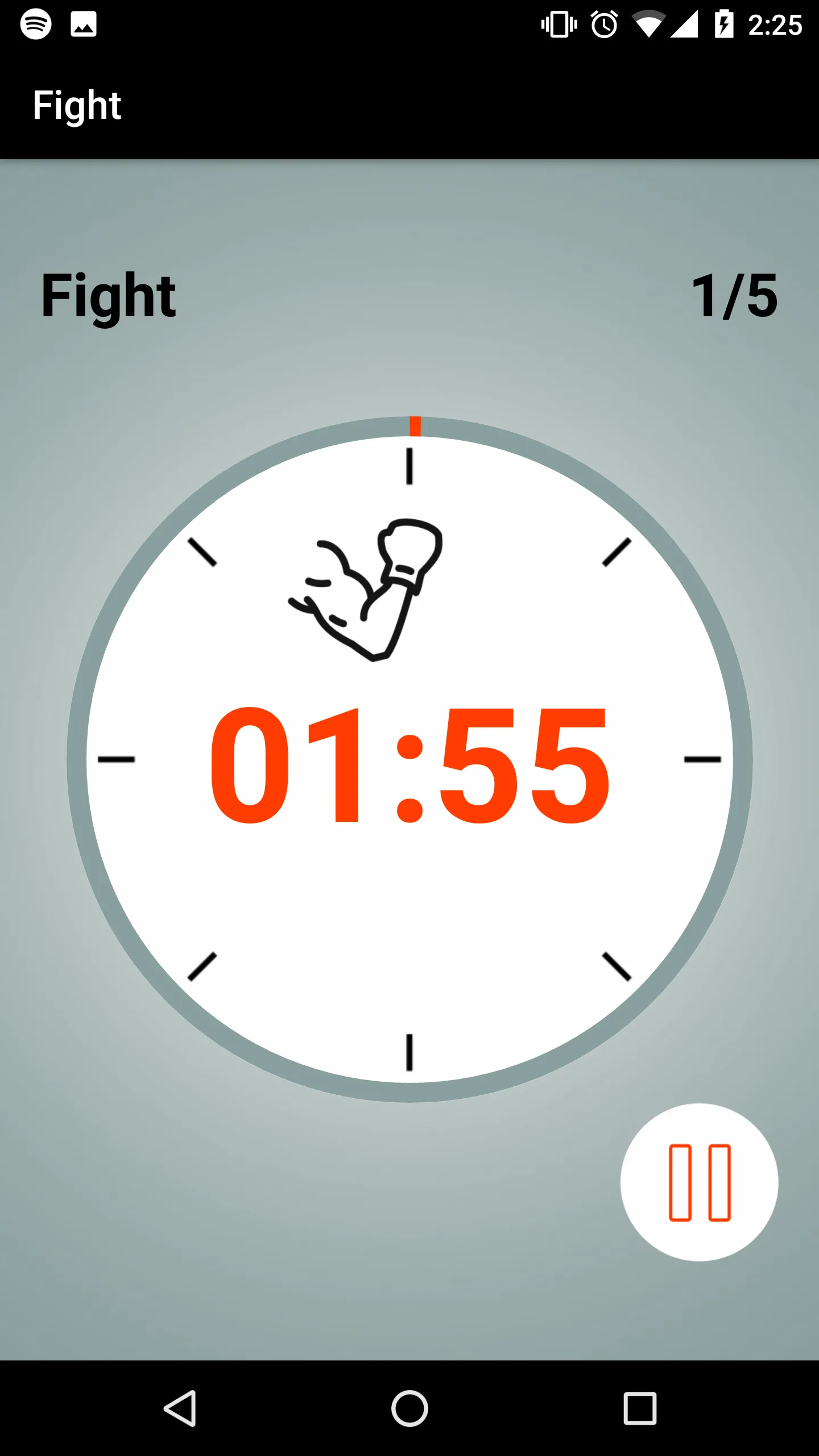 Boxing Round Interval Timer | Indus Appstore | Screenshot