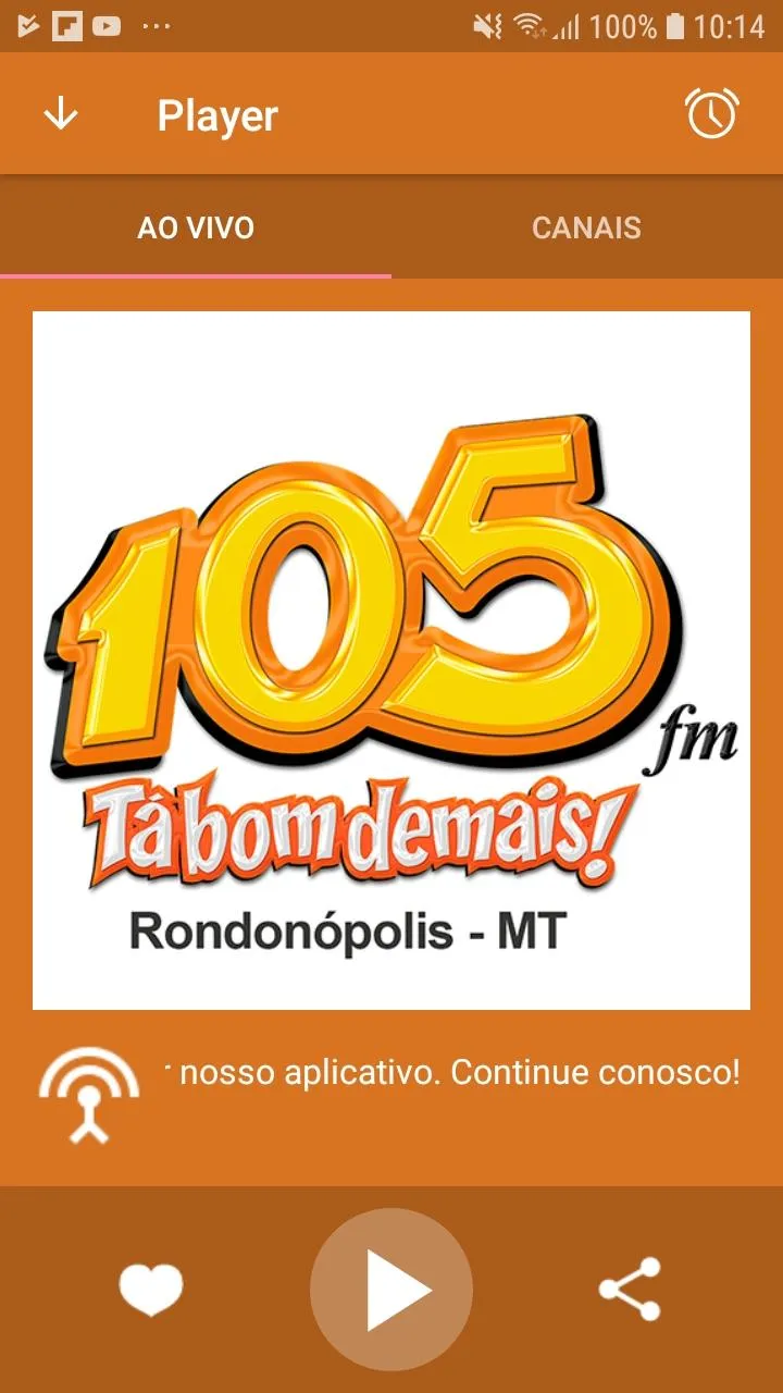 105 FM de Rondonópolis | Indus Appstore | Screenshot