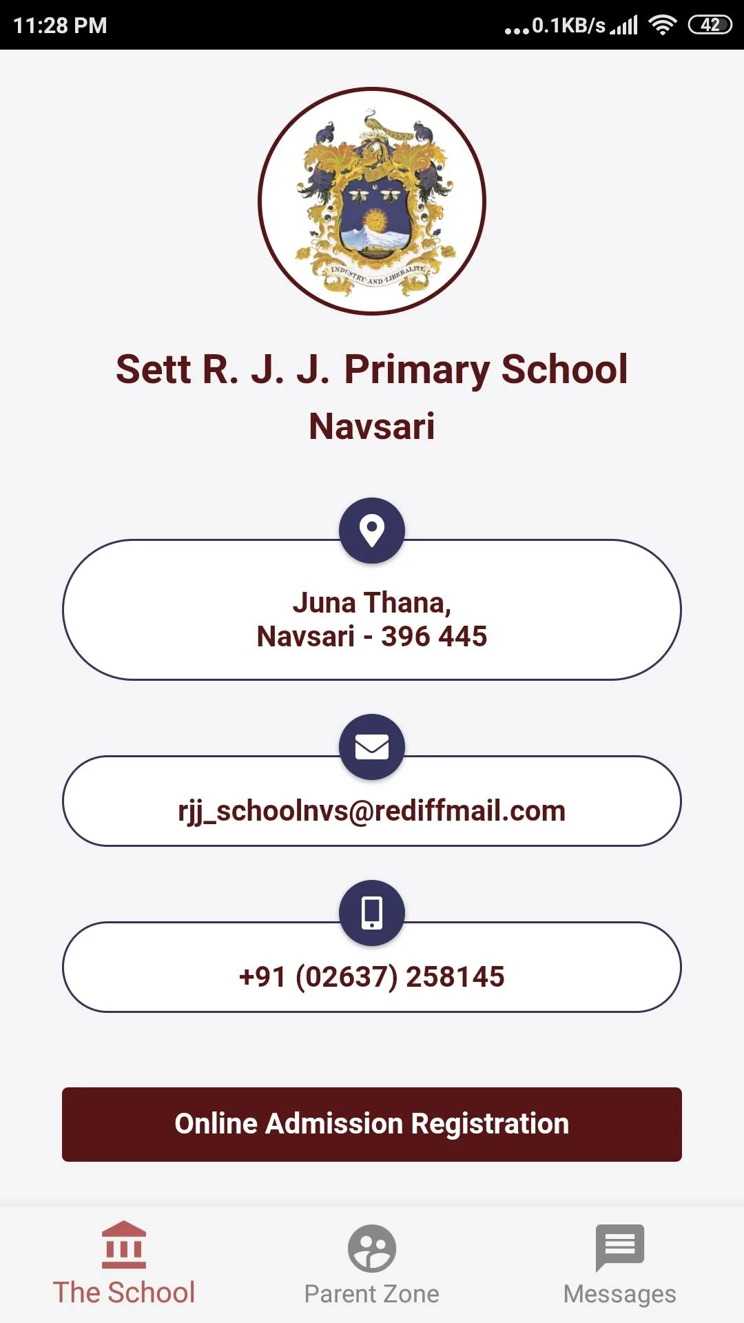 Sett RJJ Primary School, Navsa | Indus Appstore | Screenshot