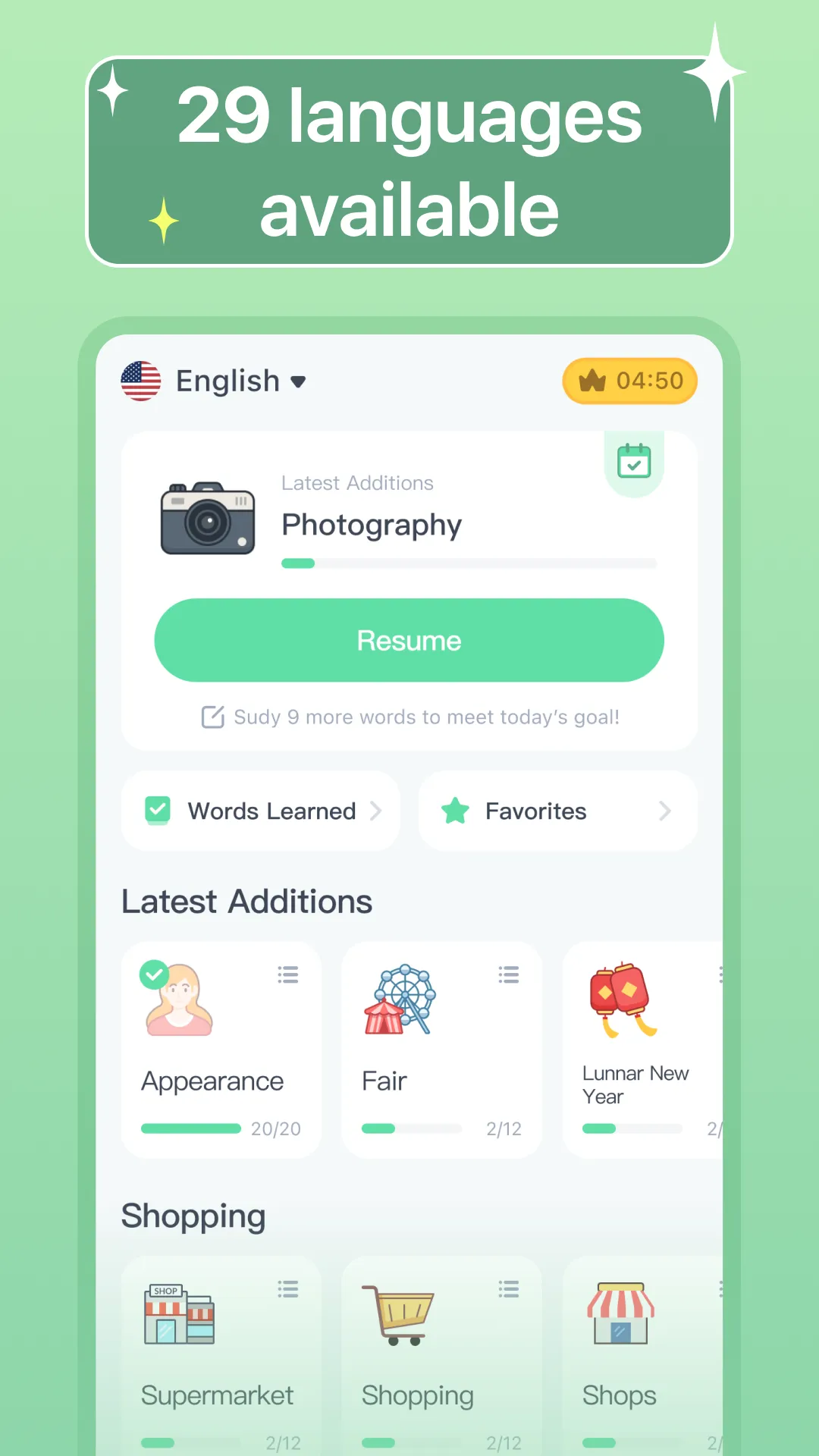 HelloWords Learn Languages Fun | Indus Appstore | Screenshot