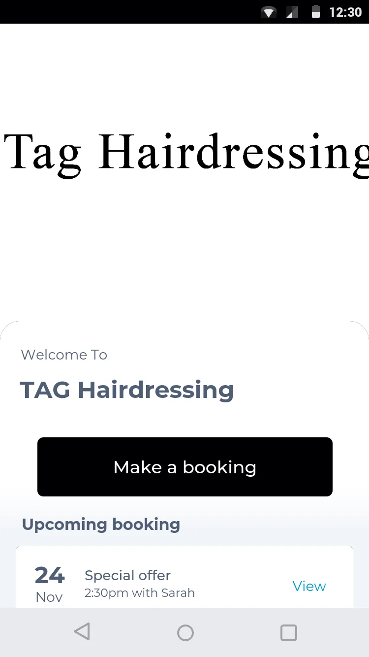 TAG Hairdressing | Indus Appstore | Screenshot