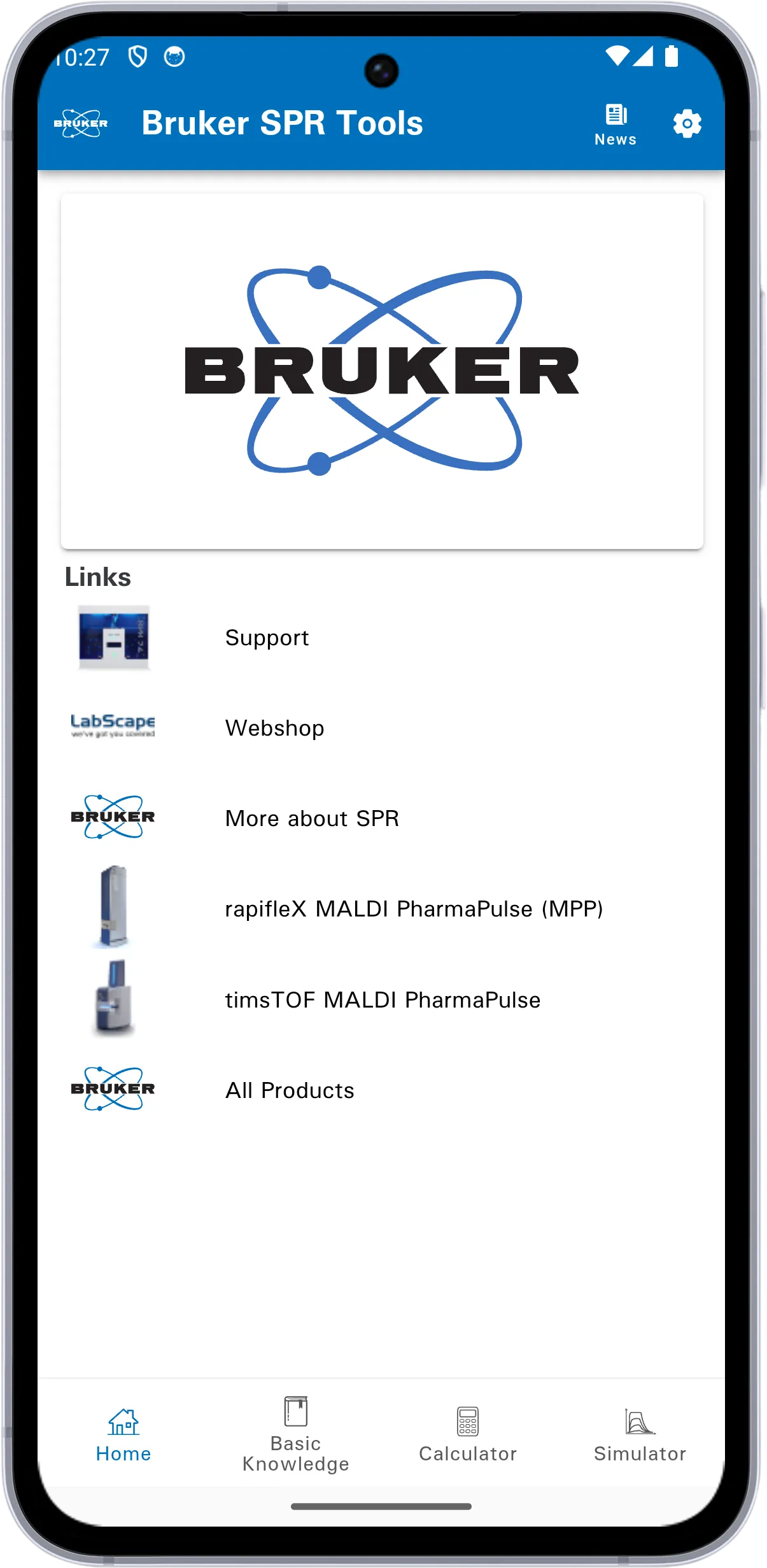 Bruker SPR Tools | Indus Appstore | Screenshot