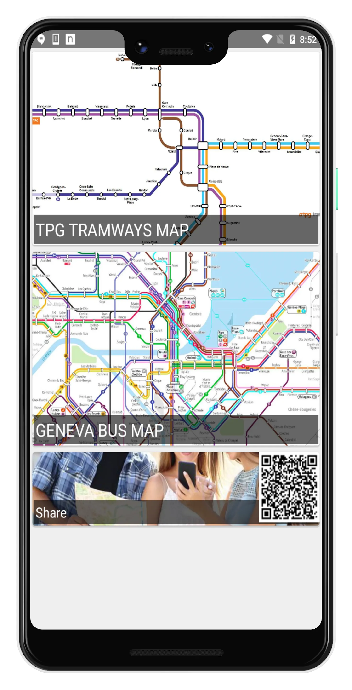 GENEVA TRANSPORT MAP | Indus Appstore | Screenshot