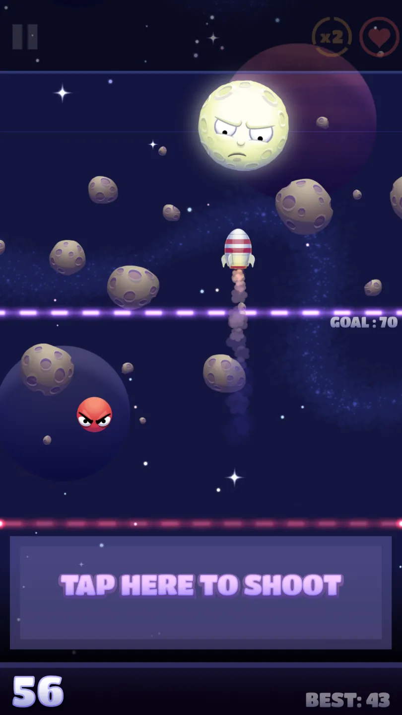 Shoot The Moon | Indus Appstore | Screenshot