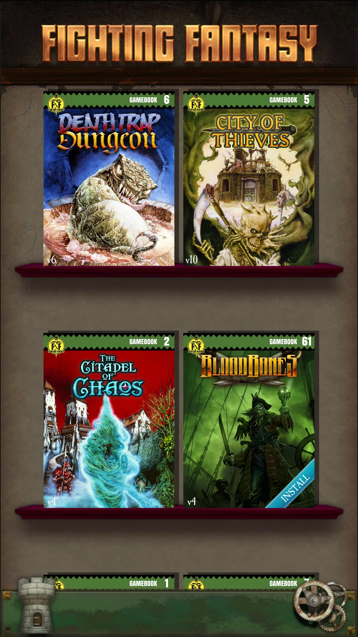 Fighting Fantasy Classics | Indus Appstore | Screenshot