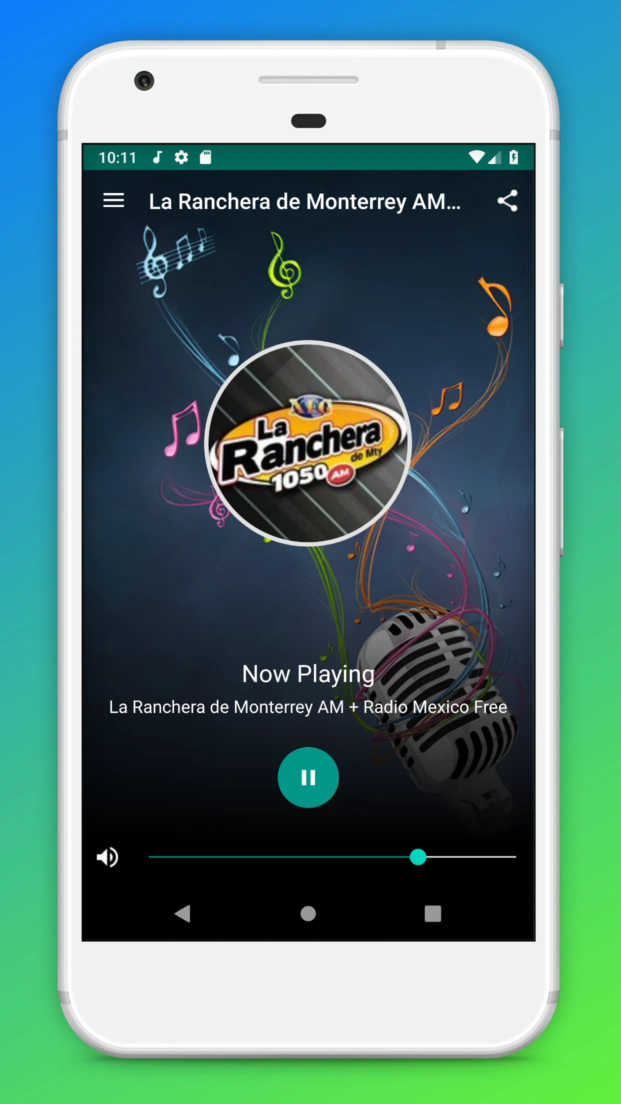 La Ranchera de Monterrey 1050 | Indus Appstore | Screenshot