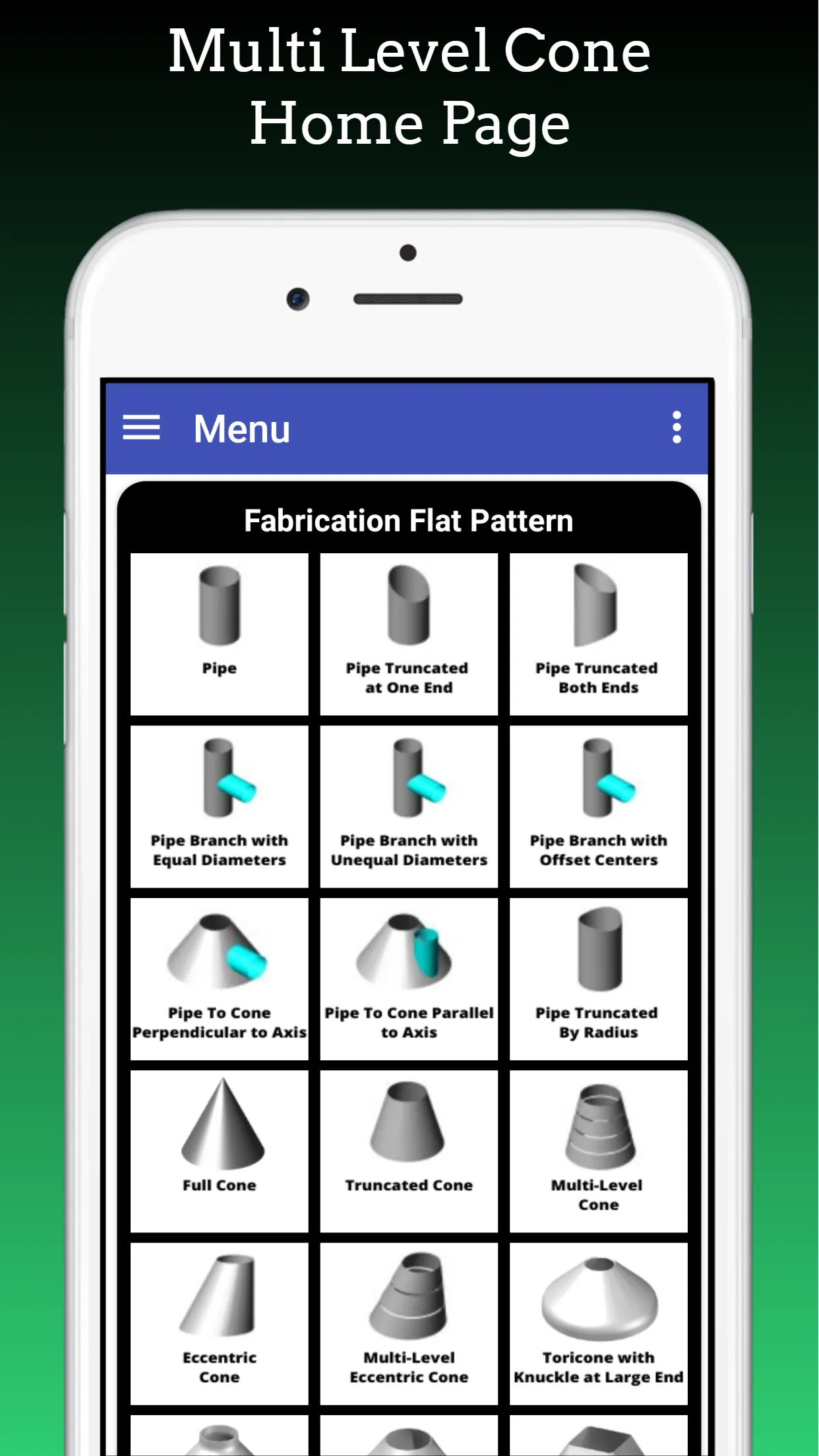 Fabrication Flat Pattern | Indus Appstore | Screenshot