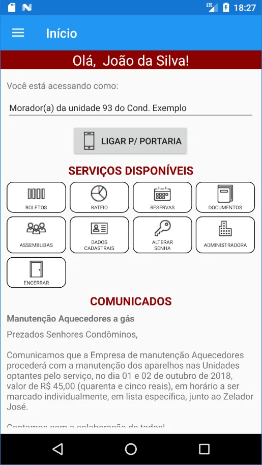 SIAC Condomínios | Indus Appstore | Screenshot