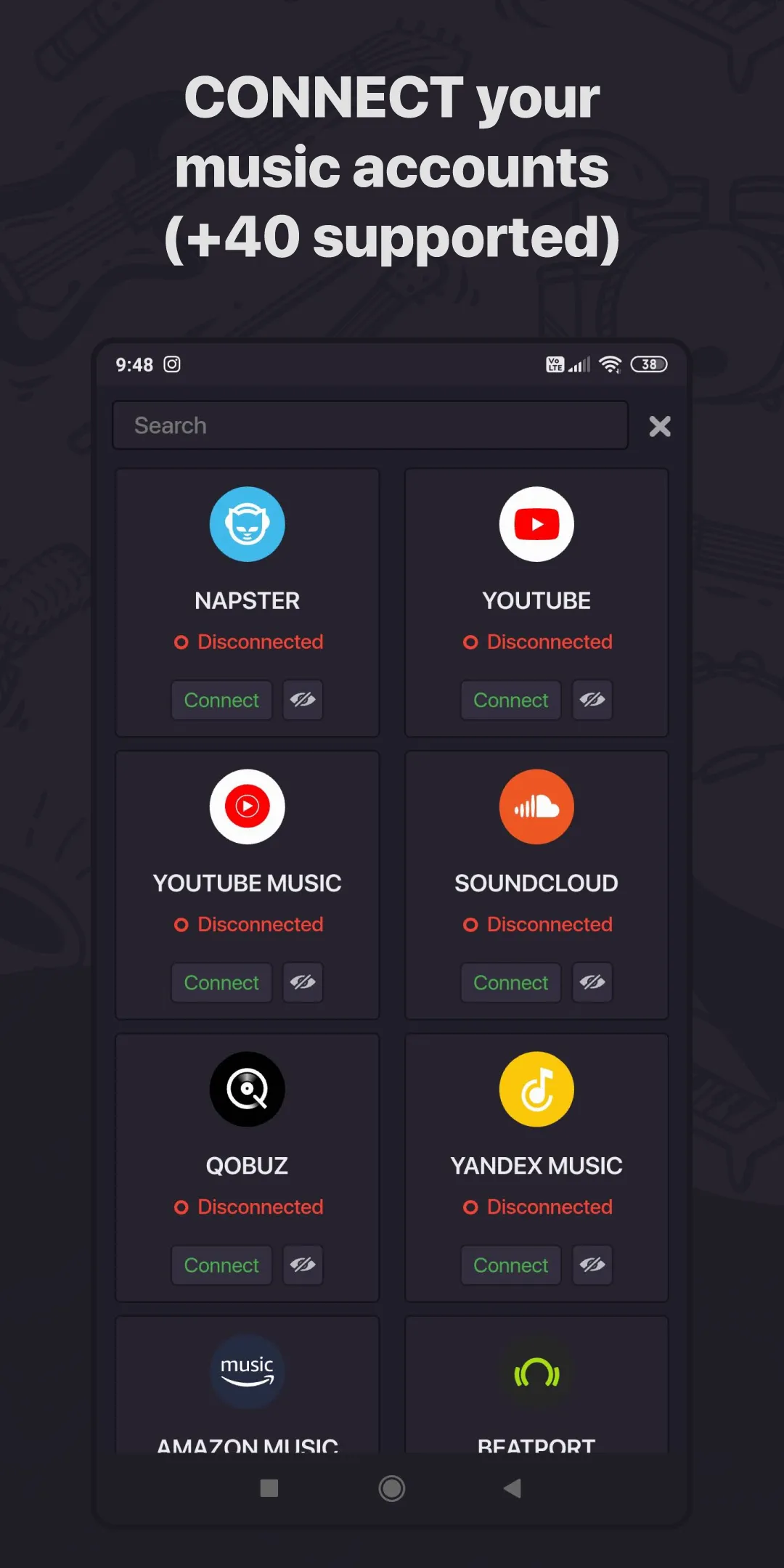 Soundiiz: playlists transfer | Indus Appstore | Screenshot