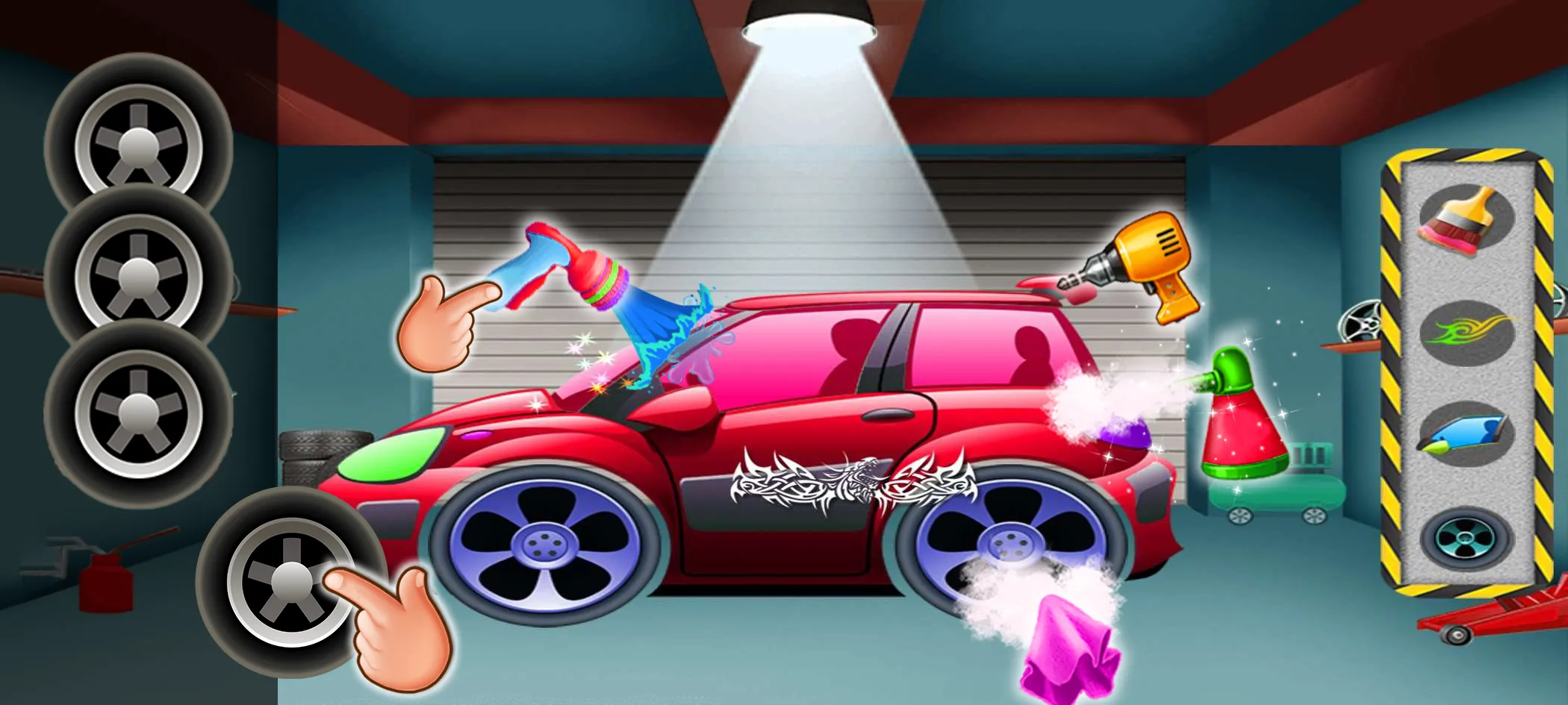 Kids Car Wash Auto Workshop | Indus Appstore | Screenshot