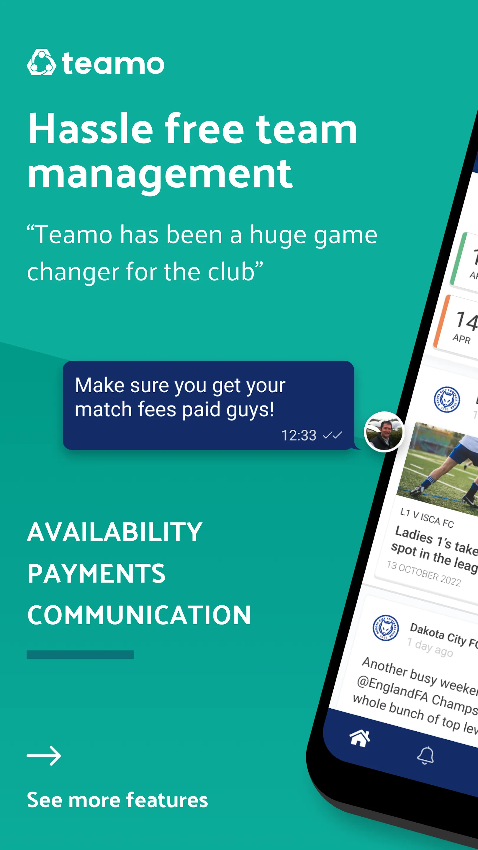 Teamo - Team Management | Indus Appstore | Screenshot