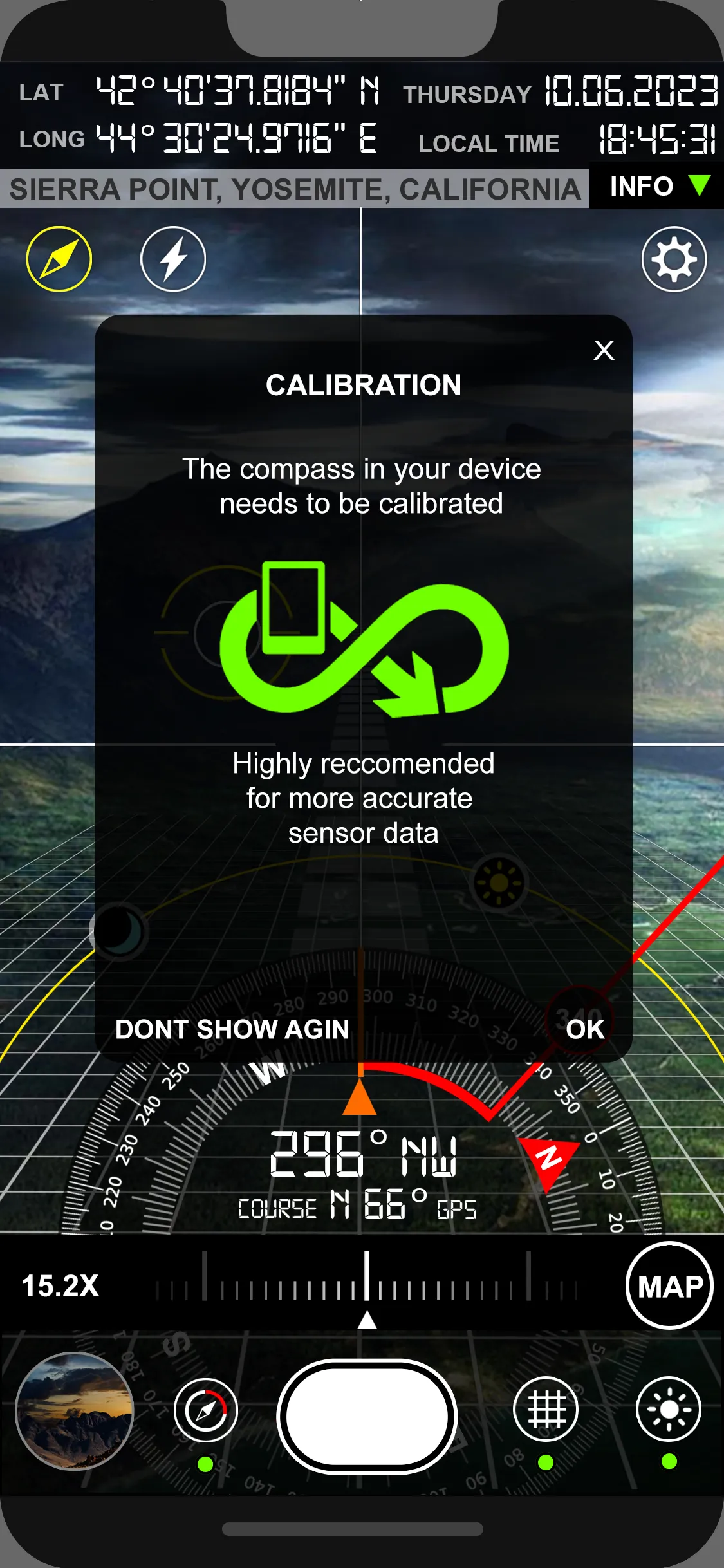 Compass 22G (GPS Camera) | Indus Appstore | Screenshot