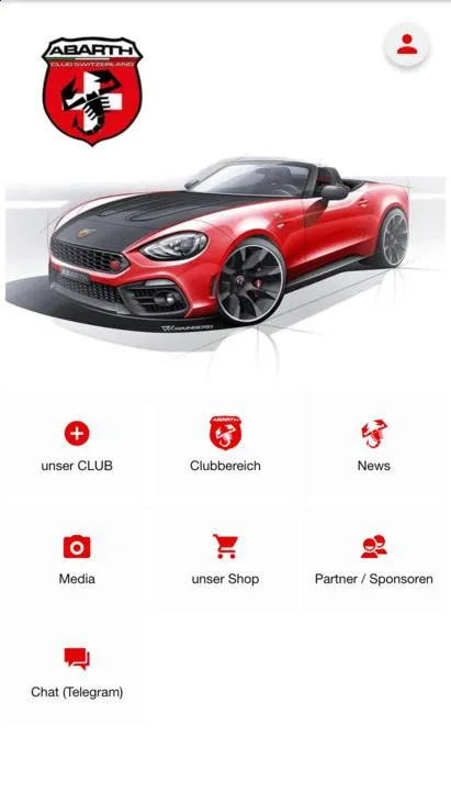 ABARTH - CLUB Switzerland | Indus Appstore | Screenshot