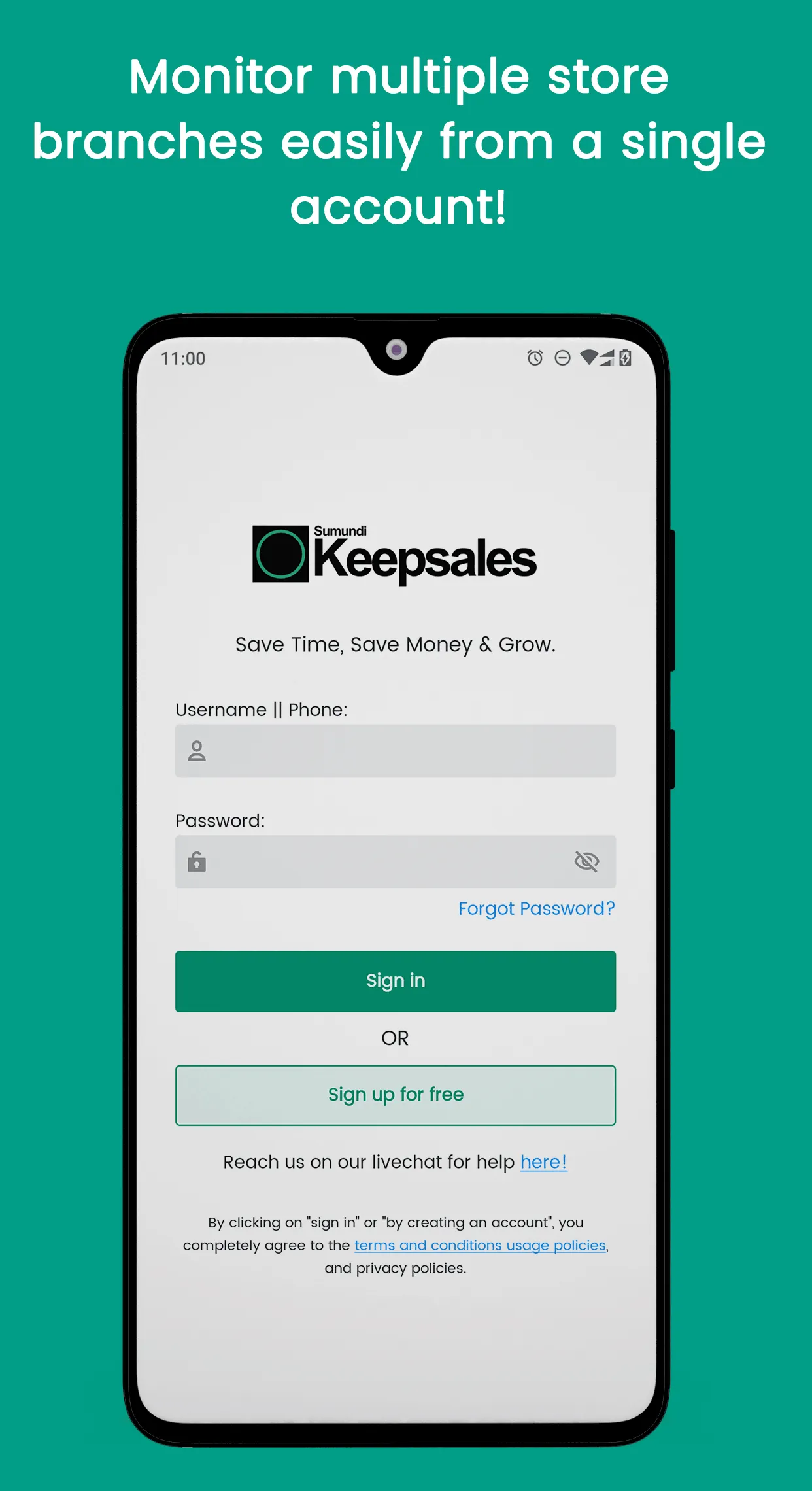 Sumundi Keepsales: POS App | Indus Appstore | Screenshot