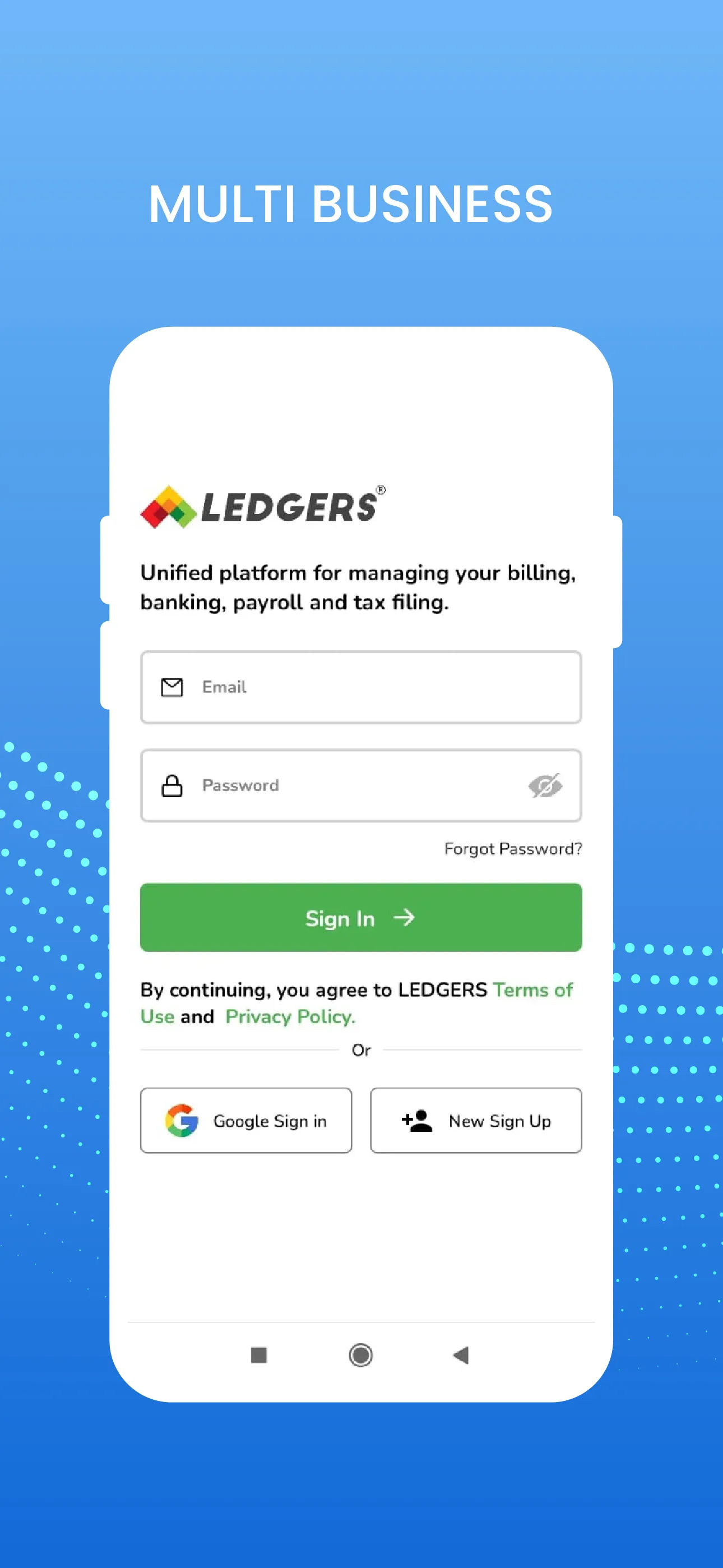 LEDGERS - Send GST Invoice | Indus Appstore | Screenshot