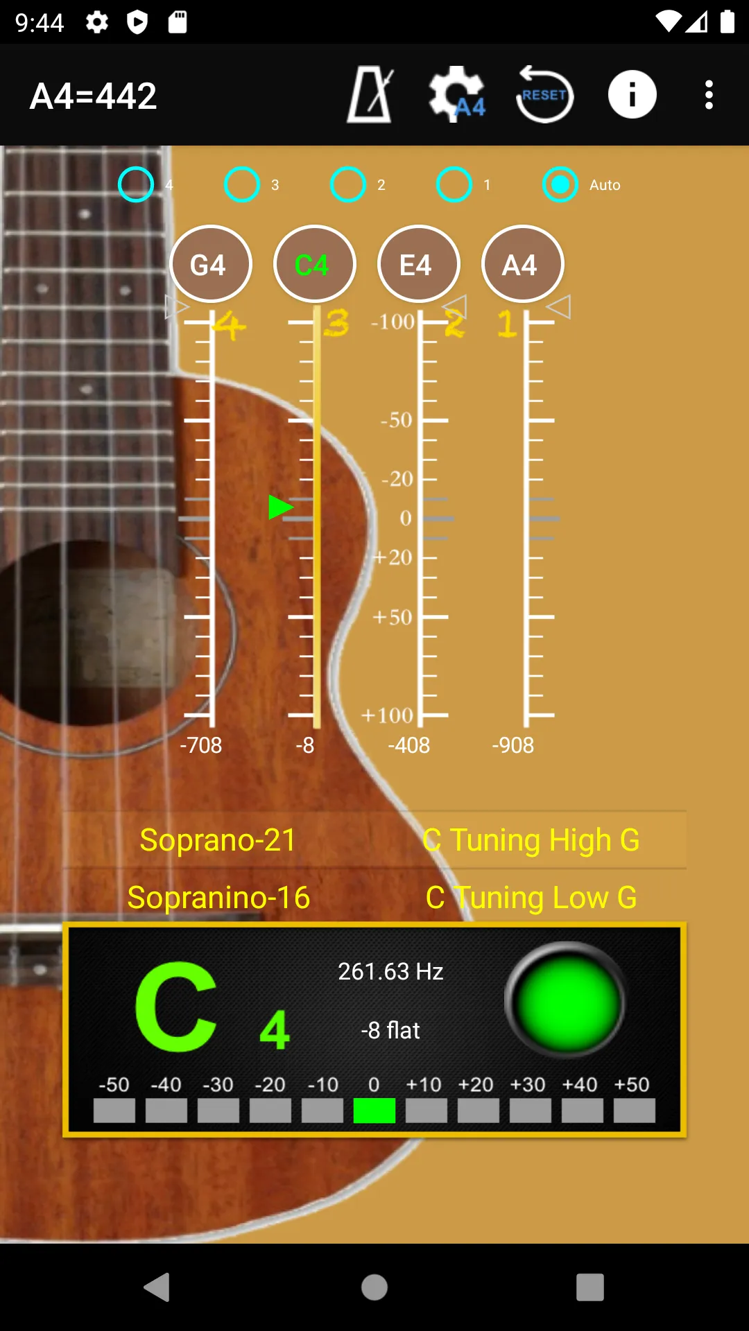 Ukulele Tuner & Metronome | Indus Appstore | Screenshot