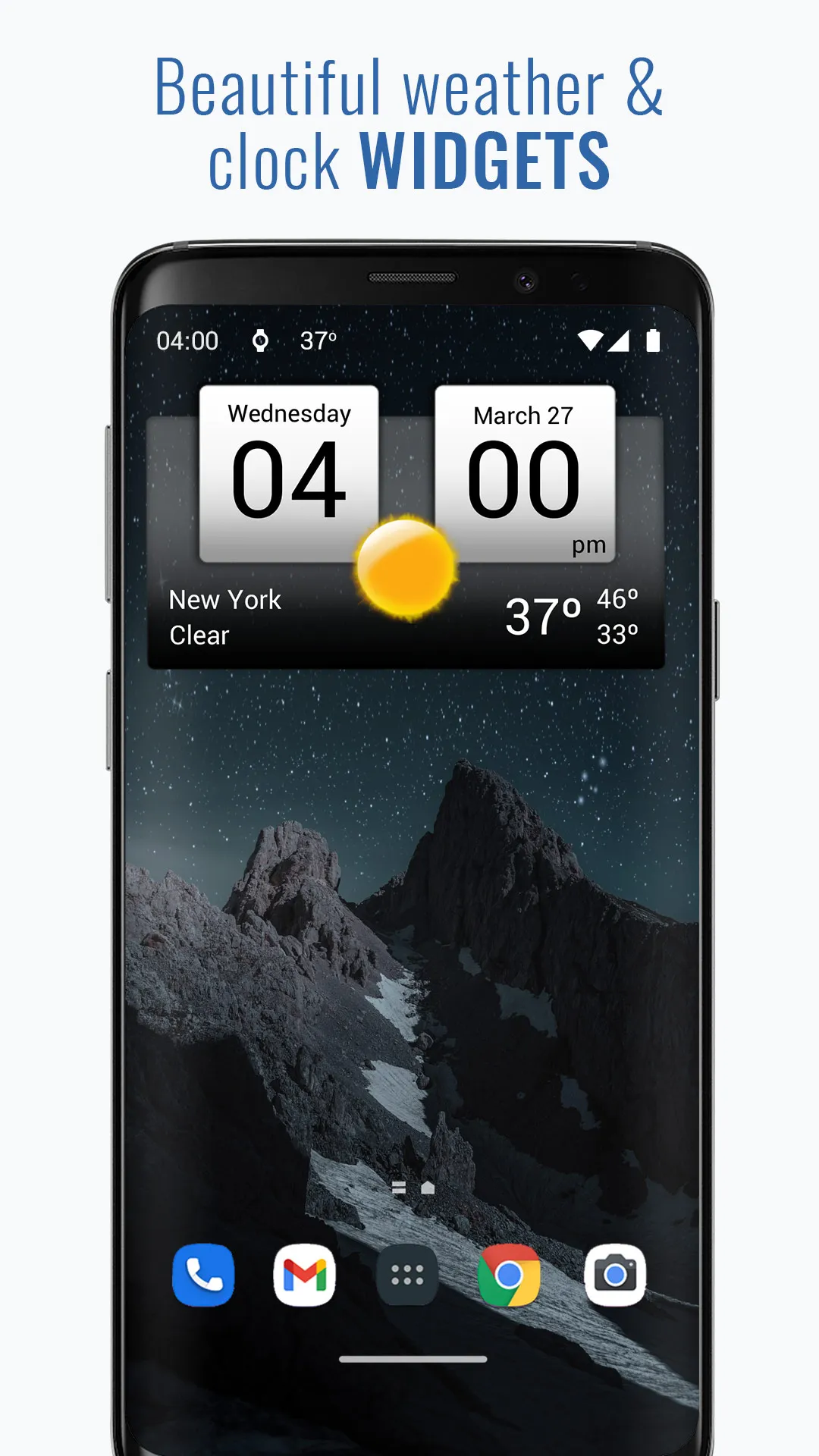 Digital Clock & World Weather | Indus Appstore | Screenshot