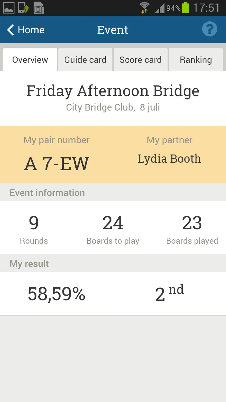 Bridgemate | Indus Appstore | Screenshot