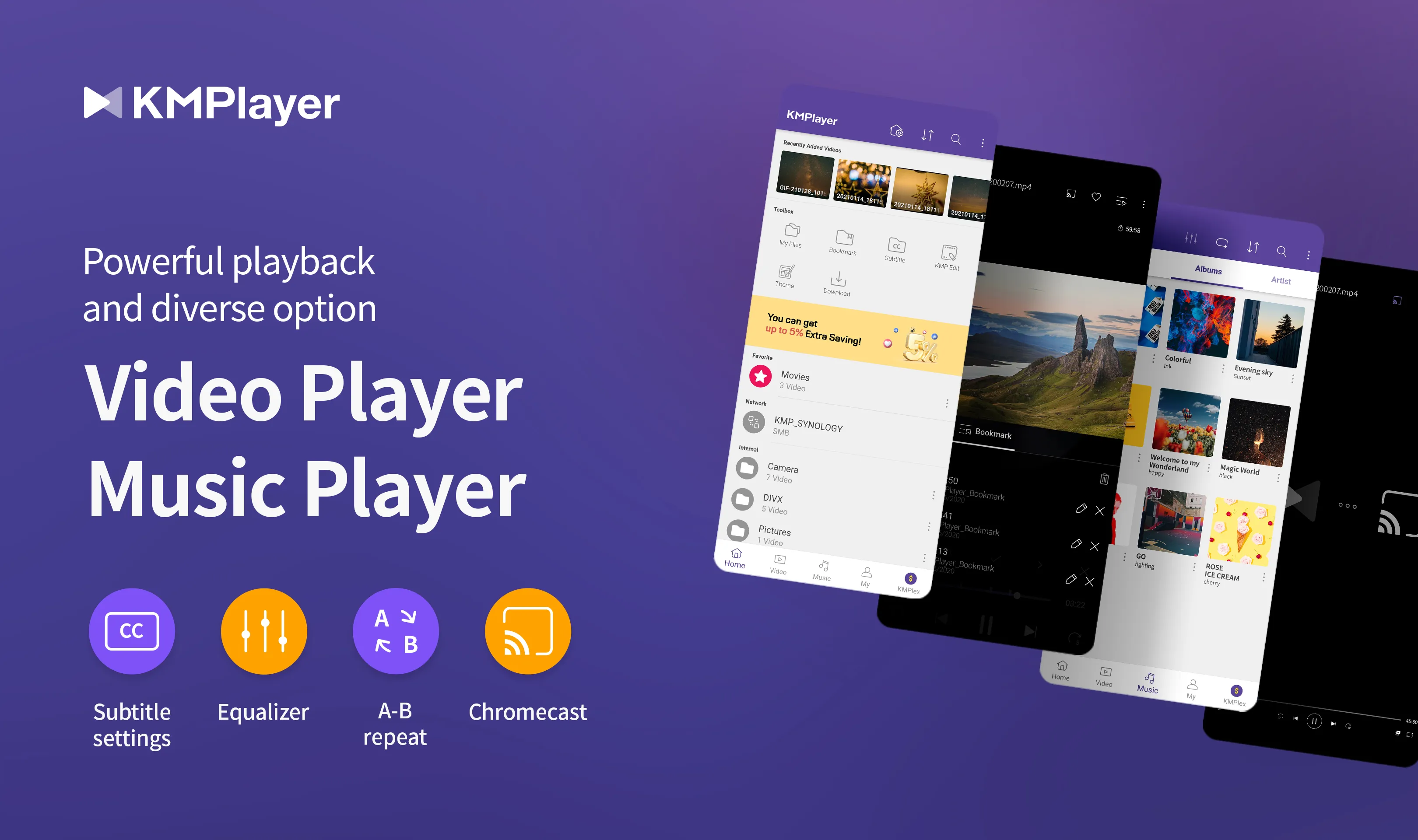 KMPlayer - All Video Player | Indus Appstore | Screenshot