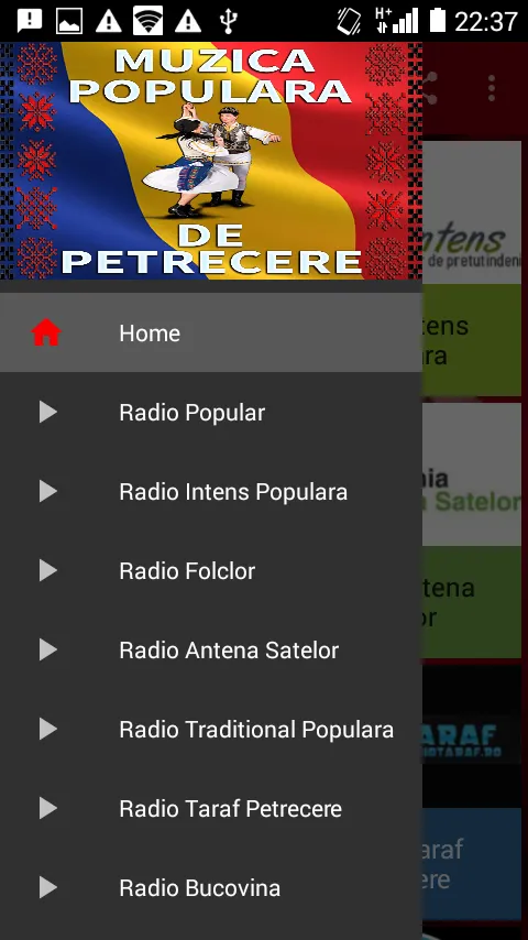 Muzica Populara Radio Live | Indus Appstore | Screenshot