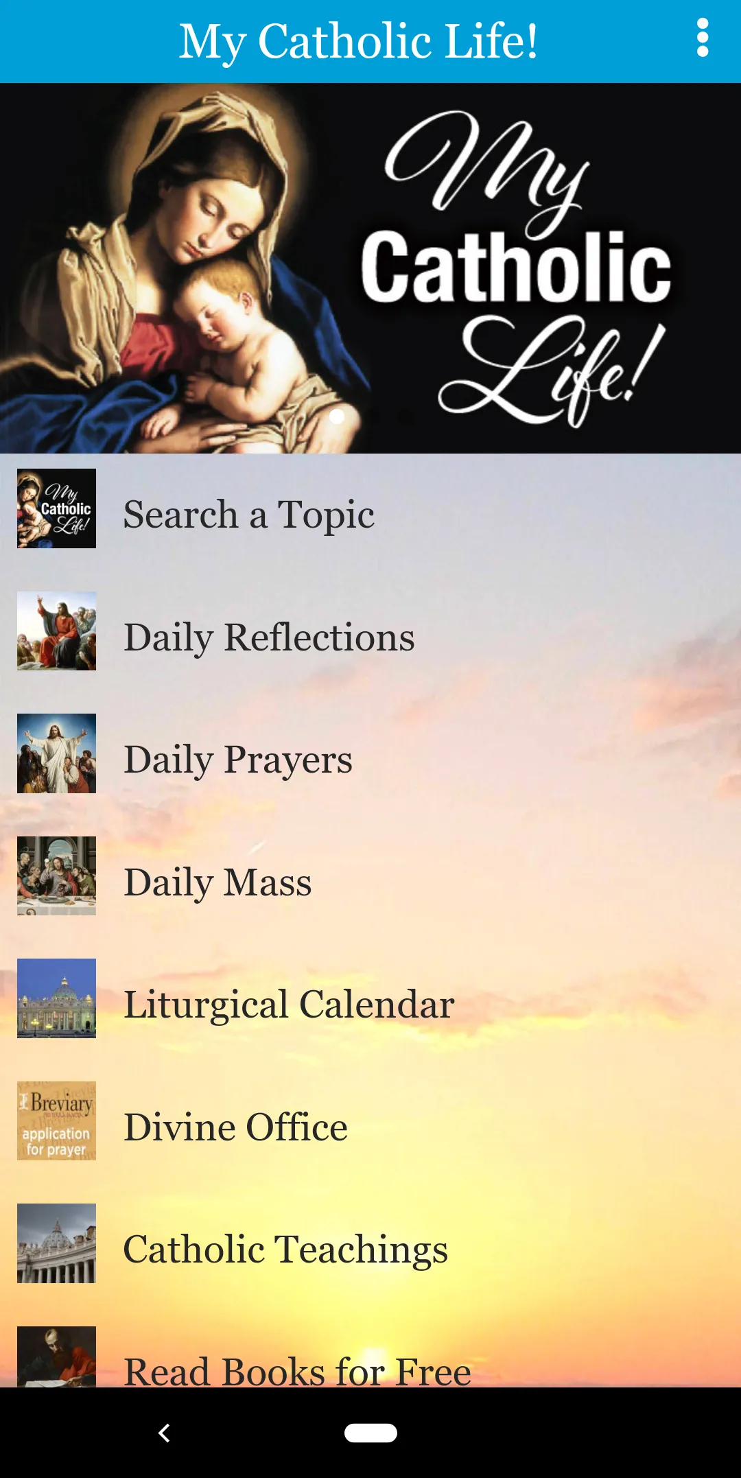 My Catholic Life! | Indus Appstore | Screenshot