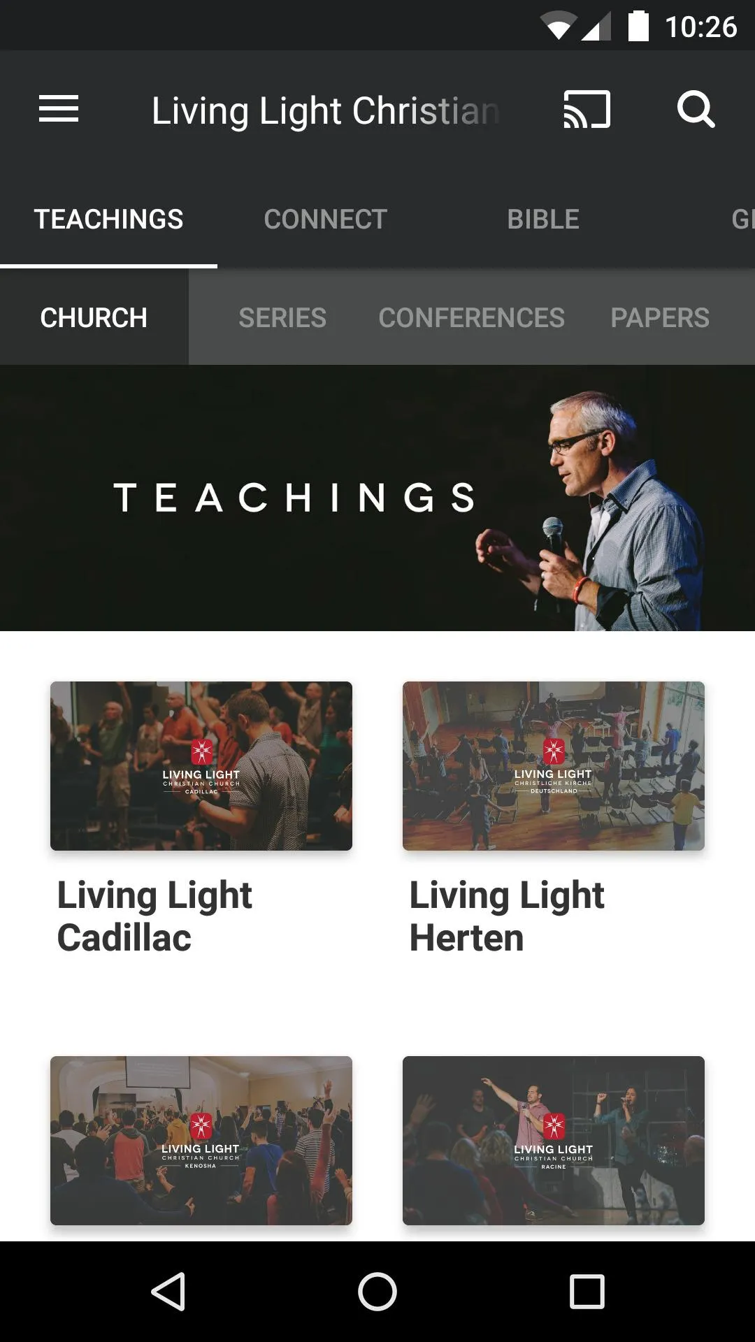 Living Light Christian Church | Indus Appstore | Screenshot