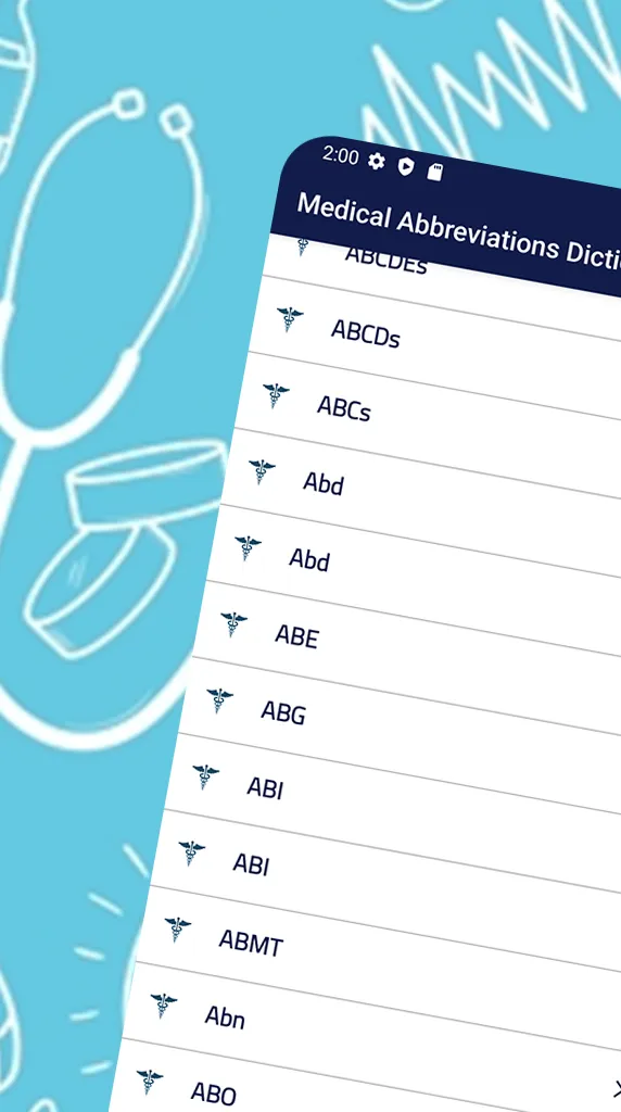 Medical Abbreviations | Indus Appstore | Screenshot