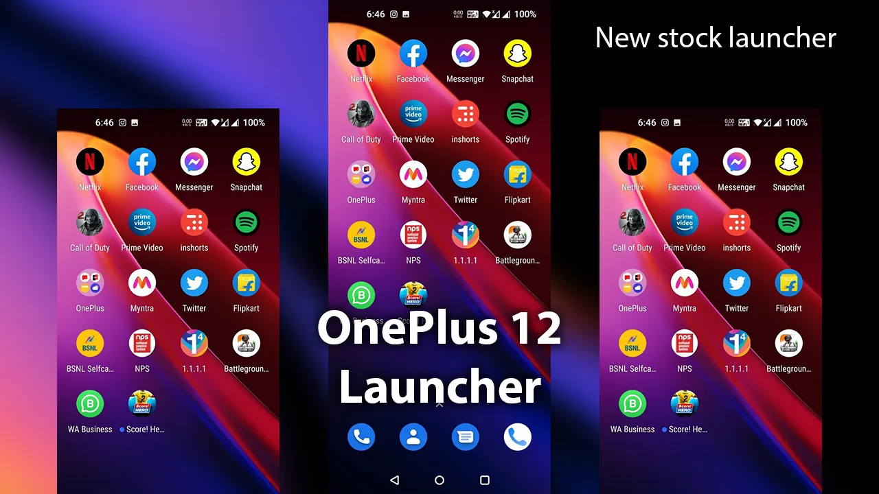 OnePlus 12 Launcher: Wallpaper | Indus Appstore | Screenshot