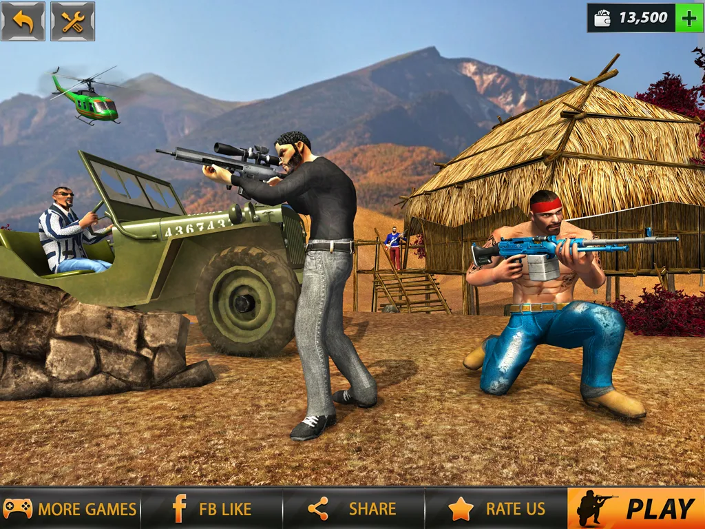 Secret Commando Shoot Mission | Indus Appstore | Screenshot