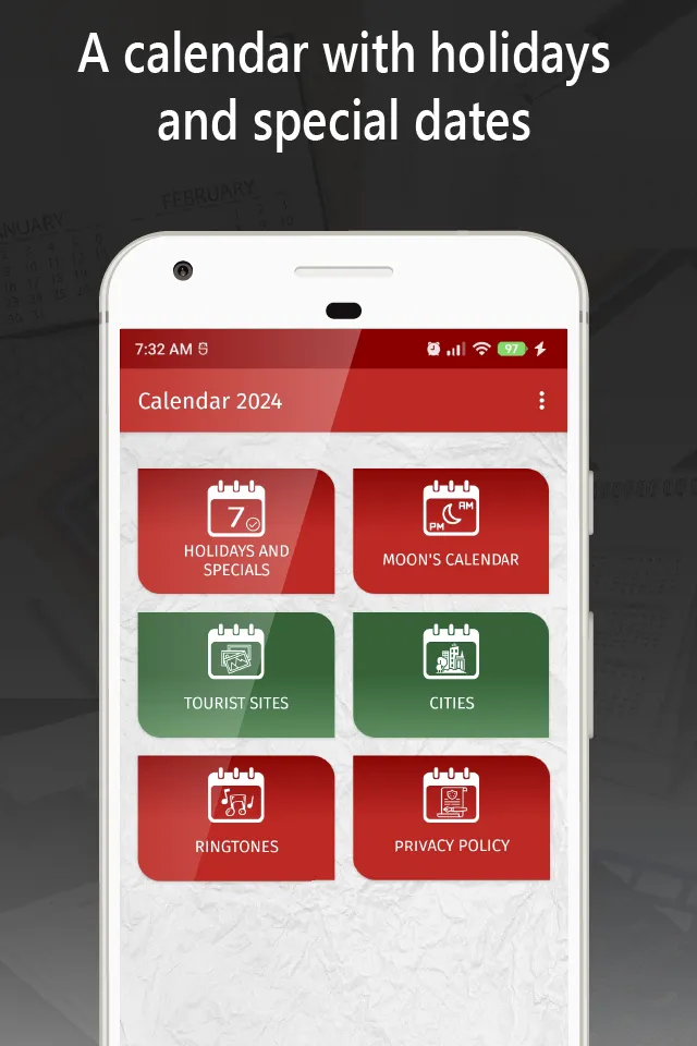 portugal calendar 2024 | Indus Appstore | Screenshot