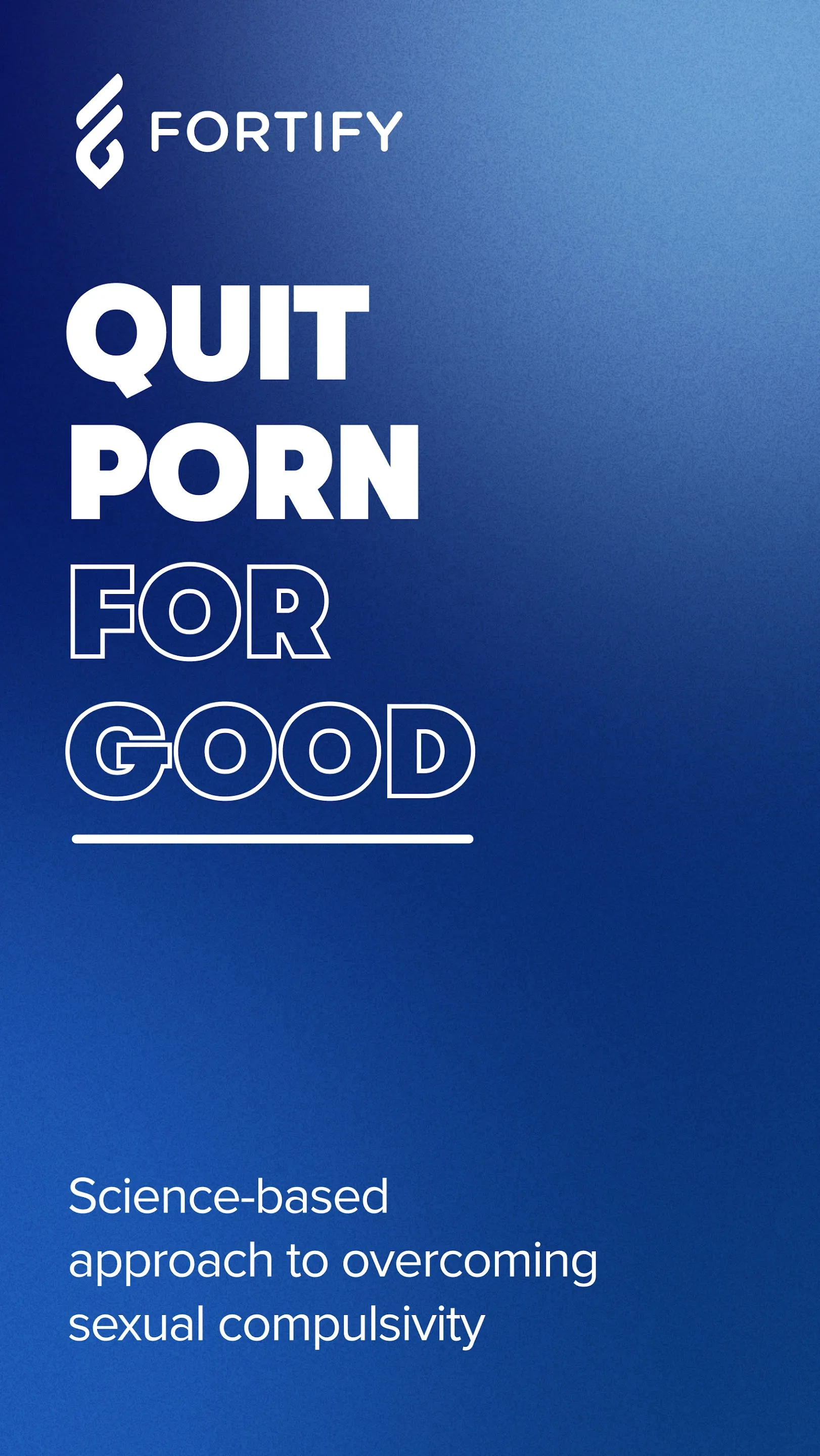 Fortify – Quit Porn For Good | Indus Appstore | Screenshot