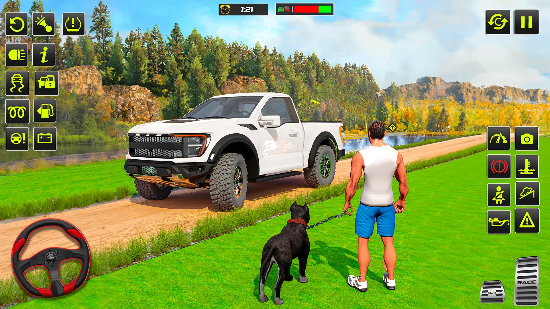 Offroad Jeep gadi wala game | Indus Appstore | Screenshot