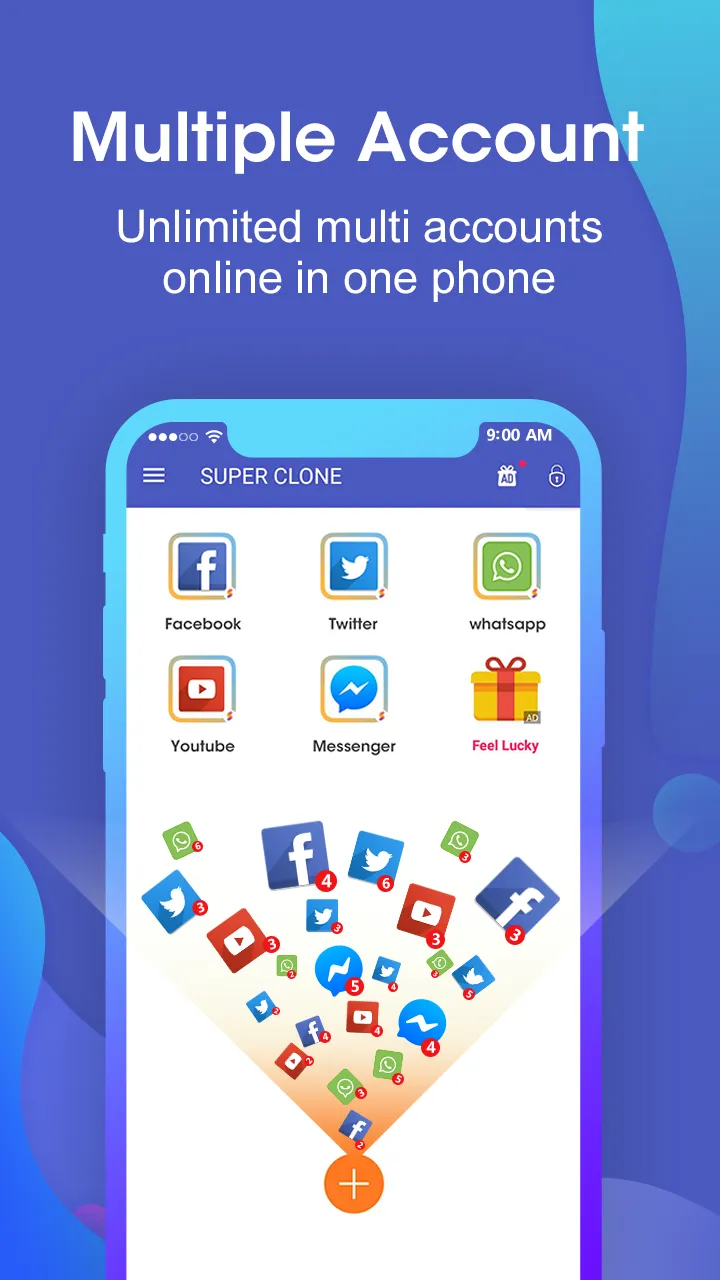 Super Clone: Multiple Accounts | Indus Appstore | Screenshot