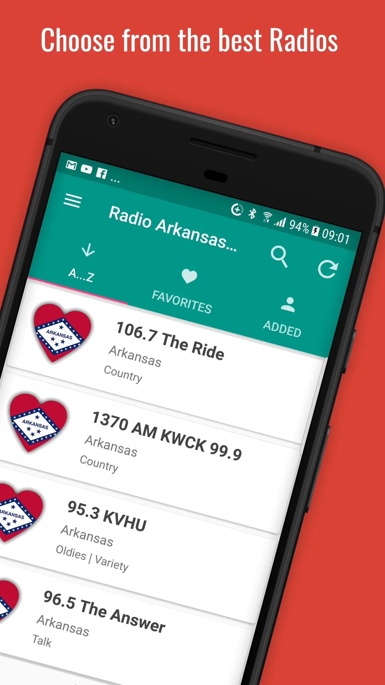 Arkansas Radio | Indus Appstore | Screenshot