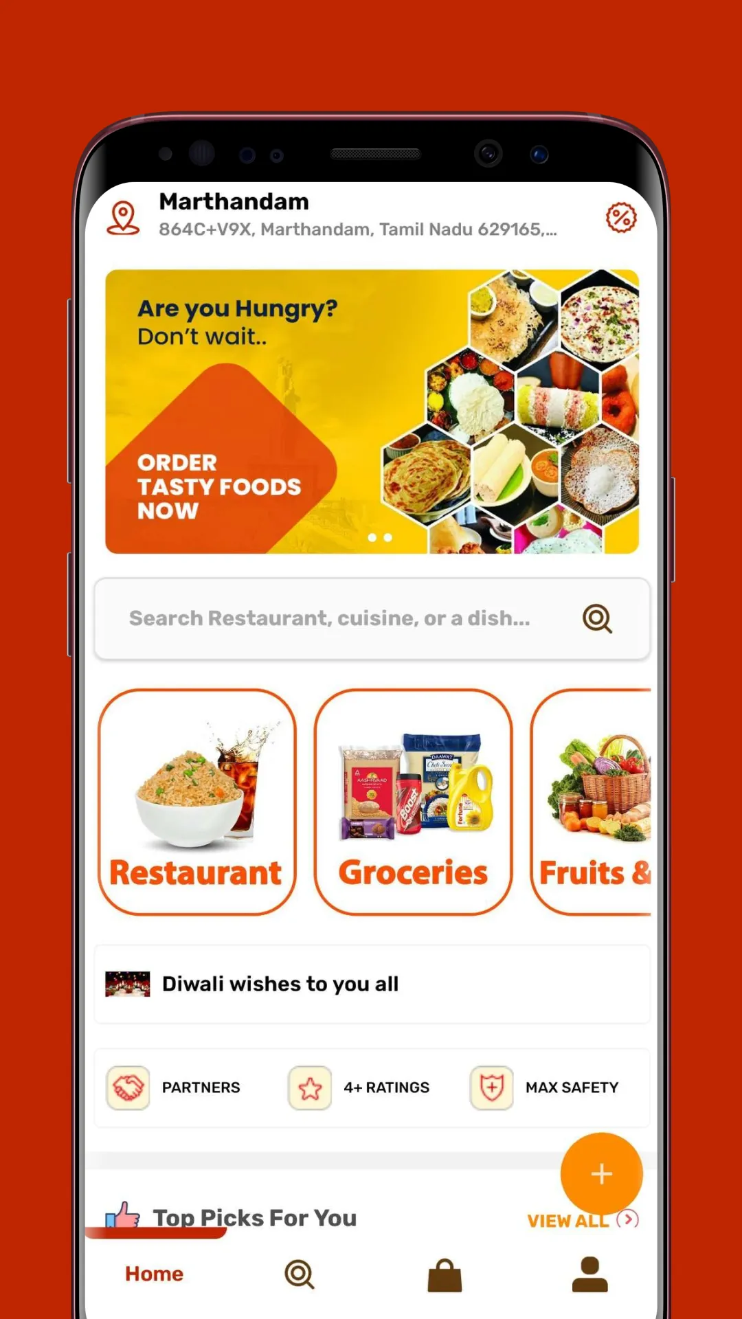 Kumari Foodie Online Delivery | Indus Appstore | Screenshot