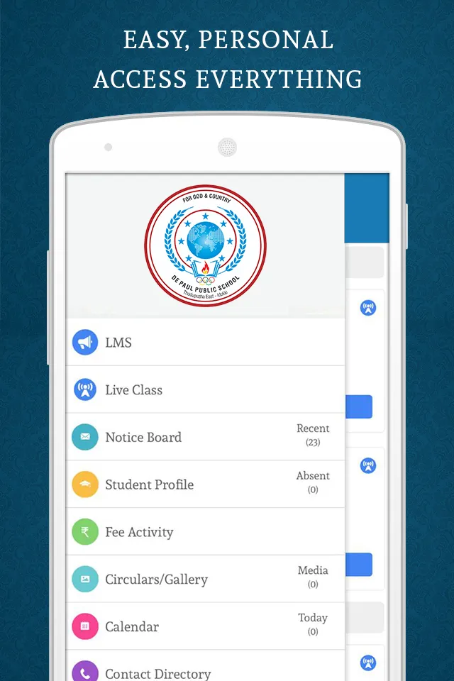 De Paul Public School Thodupuz | Indus Appstore | Screenshot