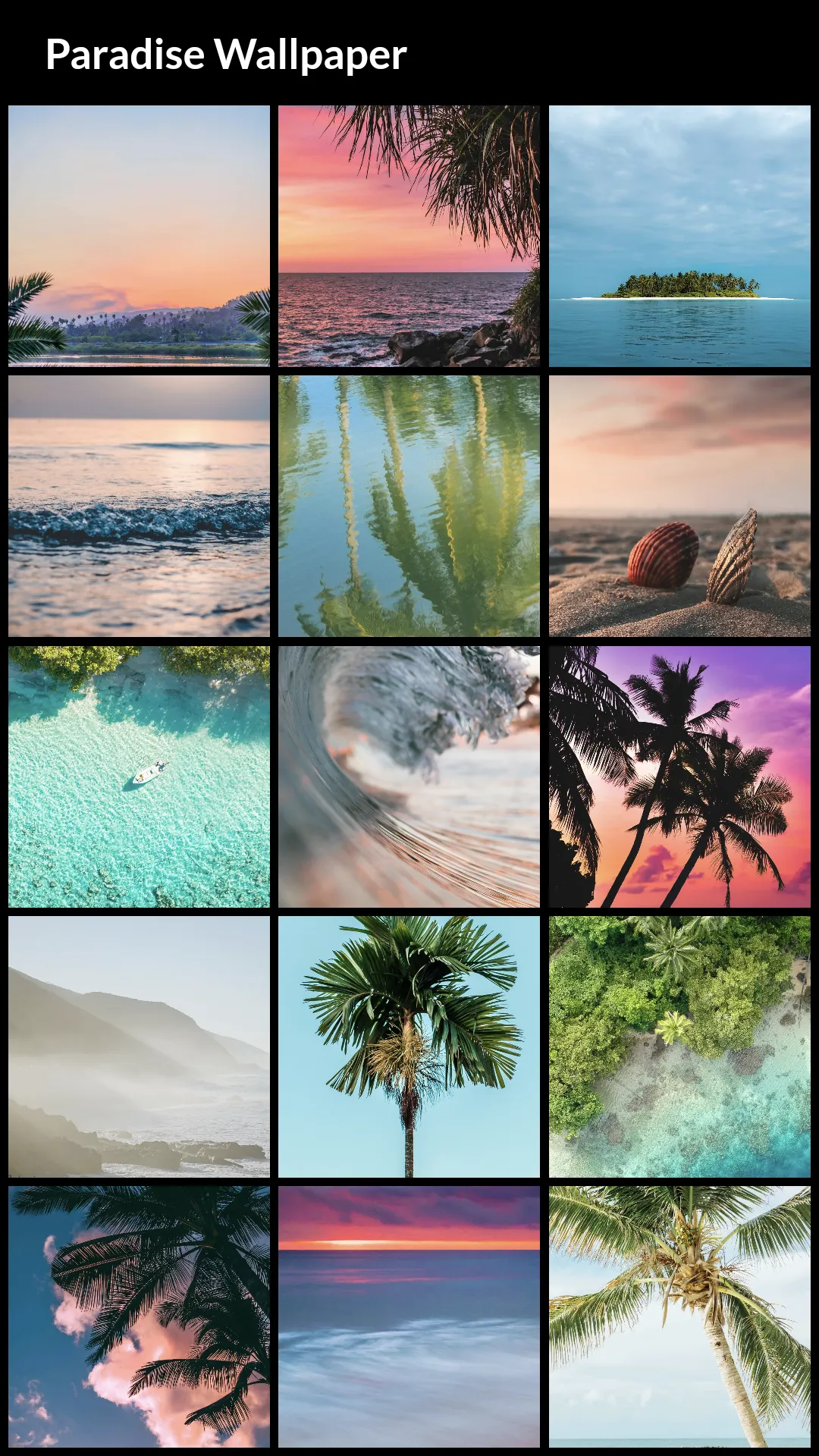 Paradise Wallpapers | Indus Appstore | Screenshot