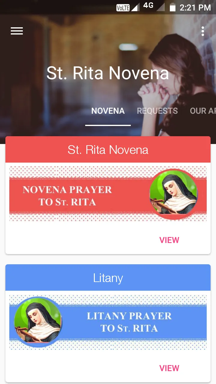 St Rita Novena Prayers | Indus Appstore | Screenshot