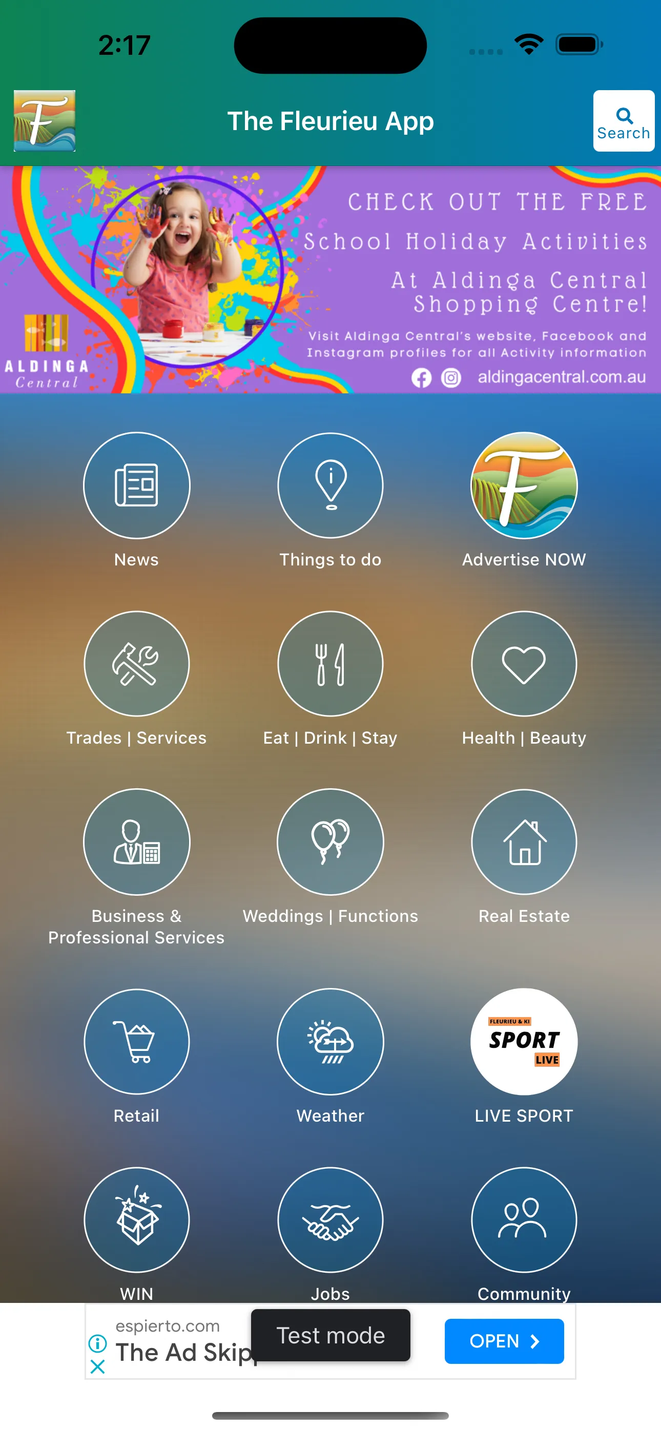 The Fleurieu App | Indus Appstore | Screenshot