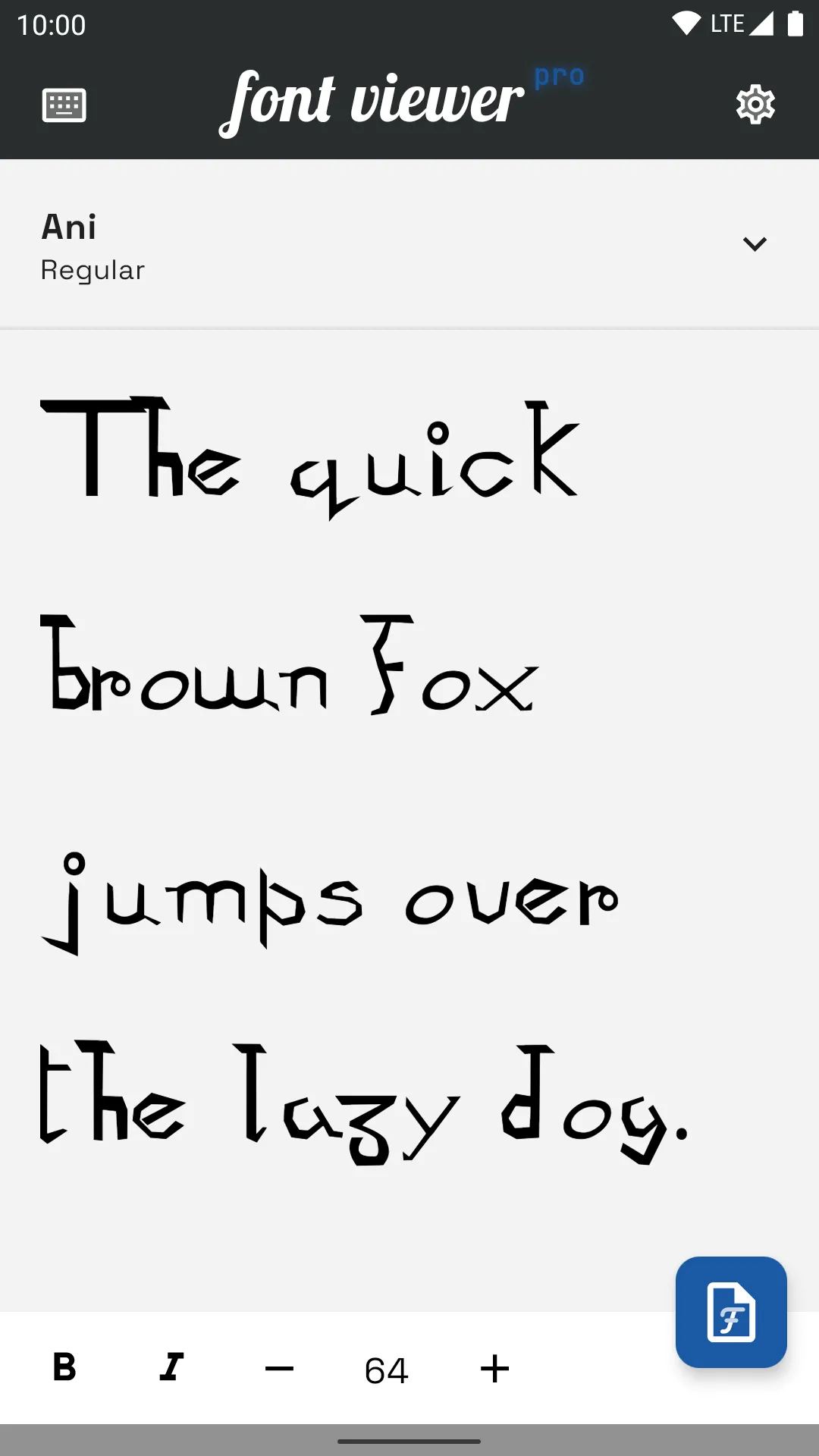 Font Viewer - Preview Fonts | Indus Appstore | Screenshot