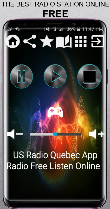 US Radio Quebec Listen Onl FM | Indus Appstore | Screenshot