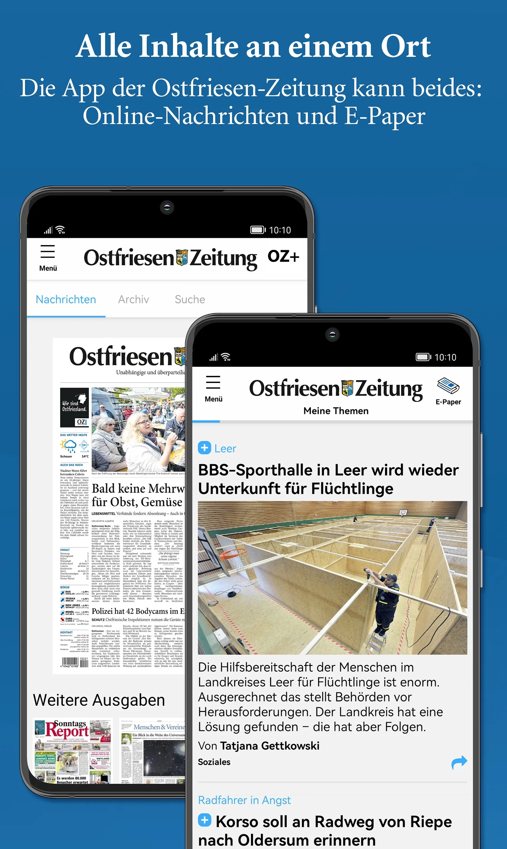 Ostfriesen-Zeitung | Indus Appstore | Screenshot