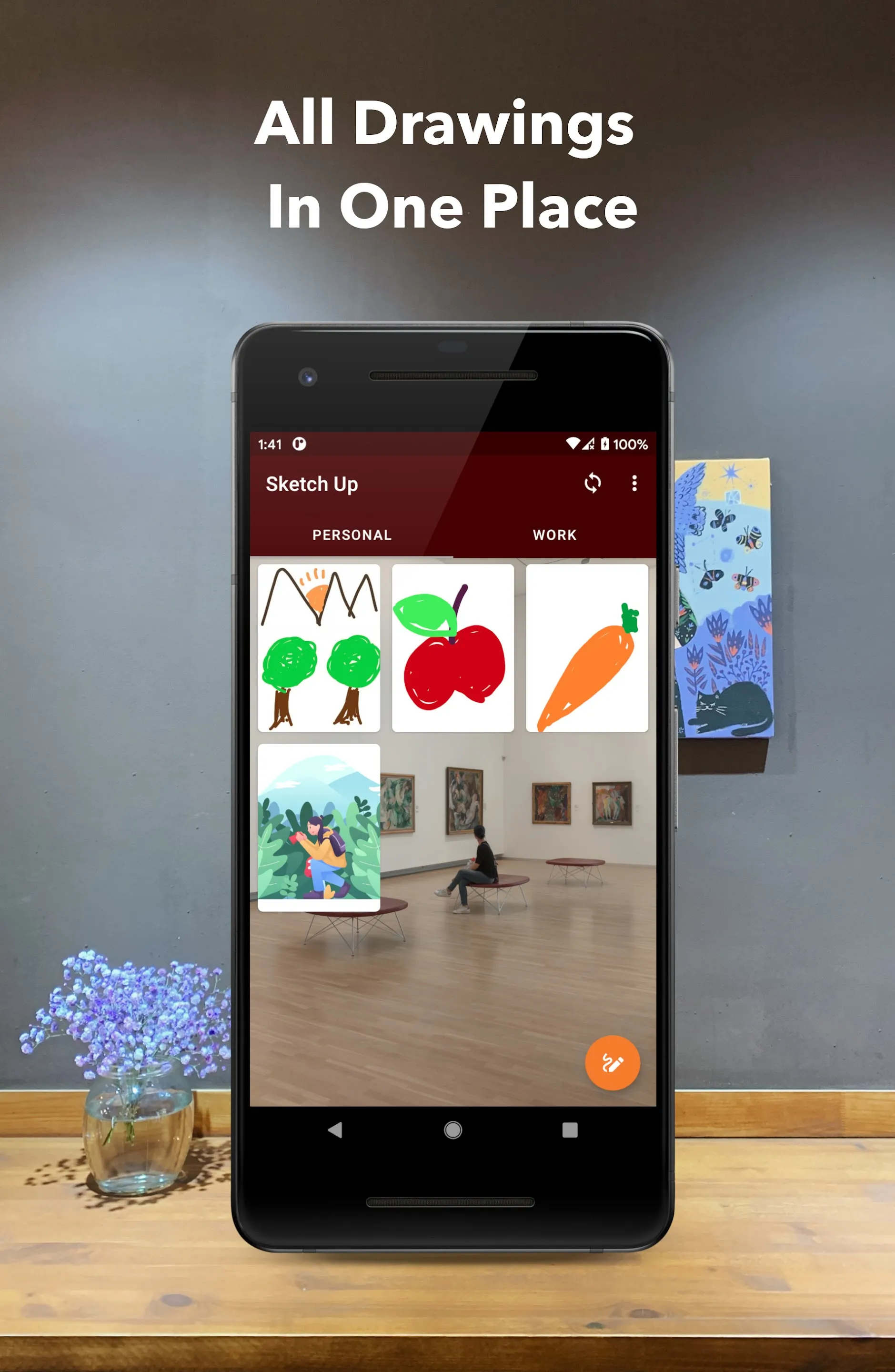 Sketchbook : Paint, Sketch and | Indus Appstore | Screenshot