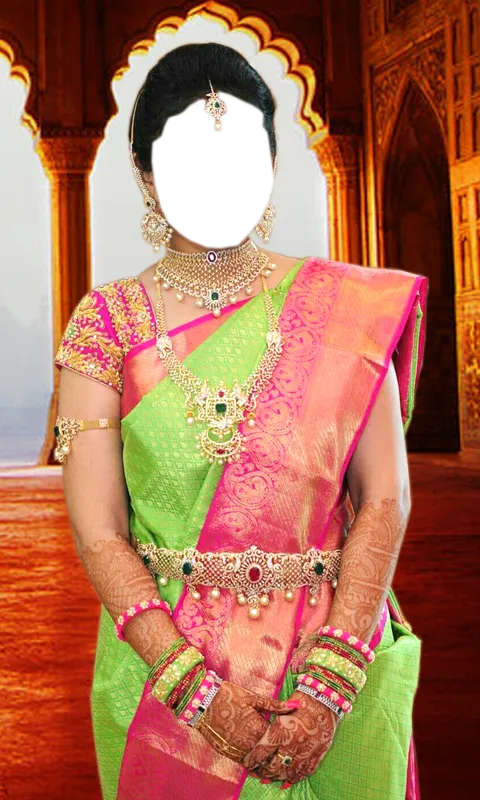 Women Bridal Saree PhotoEditor | Indus Appstore | Screenshot