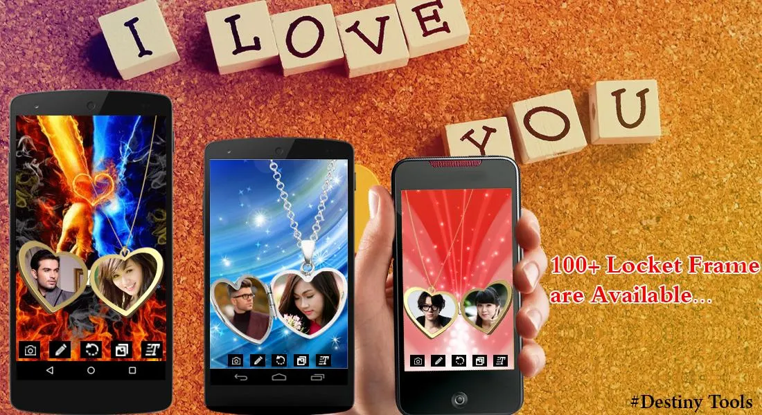 Love Locket Photo Frame | Indus Appstore | Screenshot