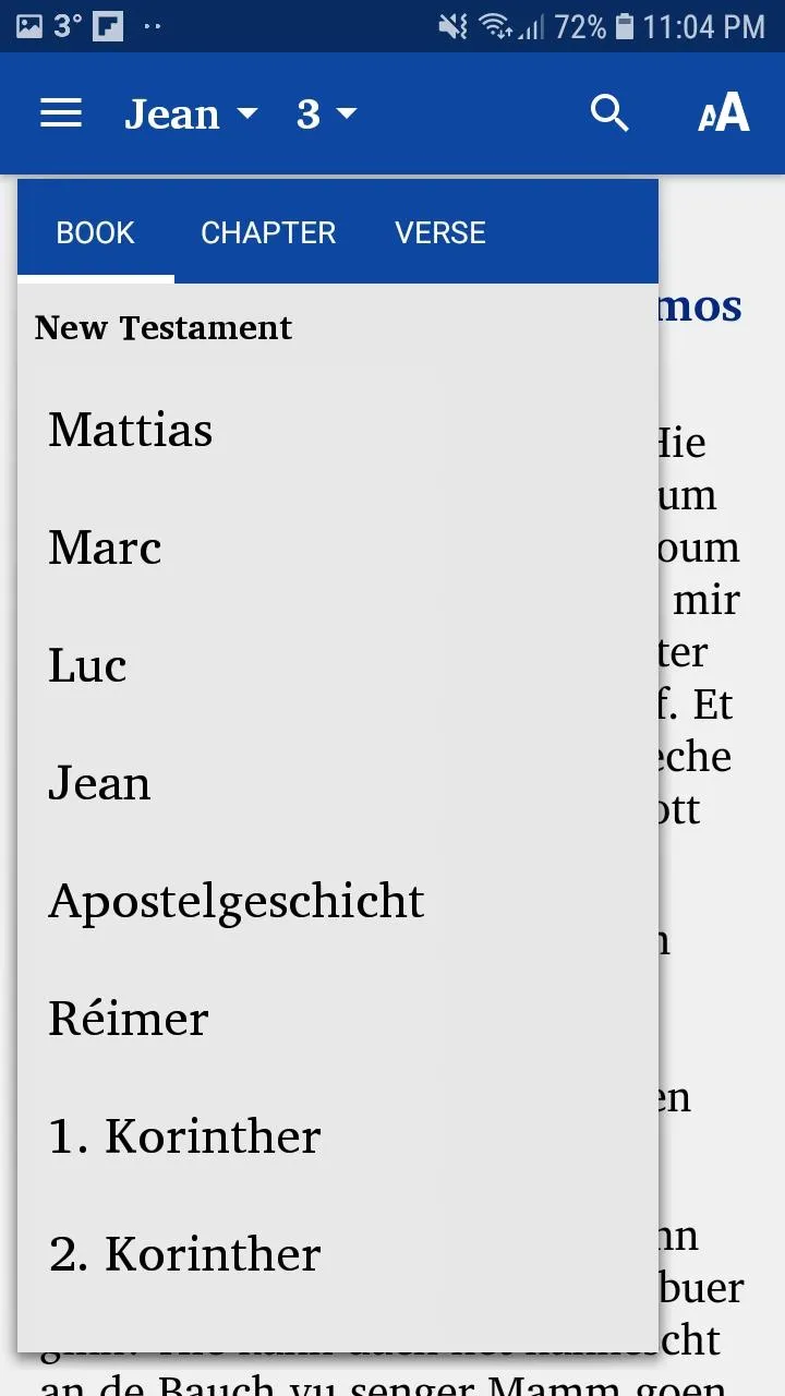 Lëtzebuergescht Neit Testament | Indus Appstore | Screenshot