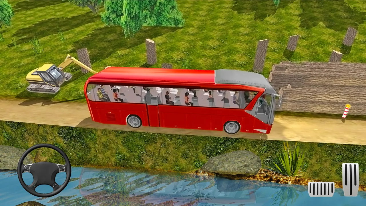 Offroad Bus Simulator 3D | Indus Appstore | Screenshot