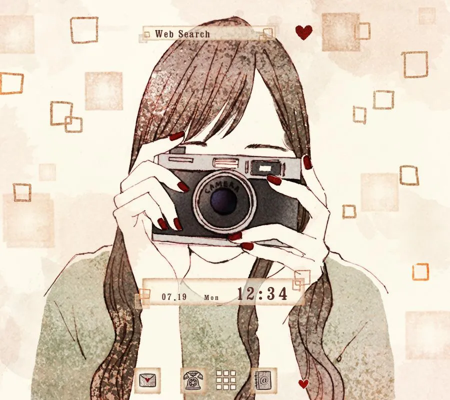 Camera Girl Theme | Indus Appstore | Screenshot