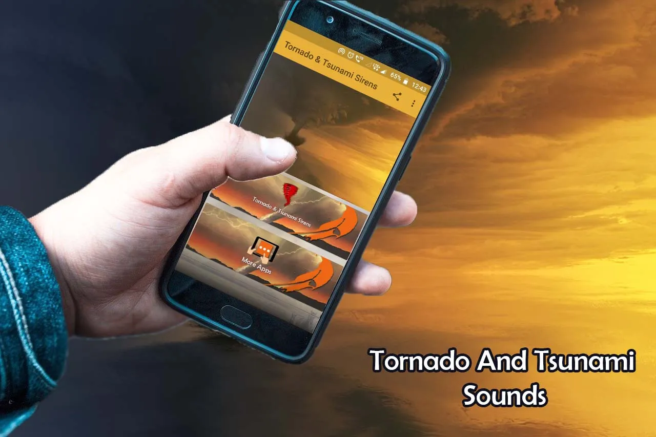 Tornado & Tsunami Sirens | Indus Appstore | Screenshot