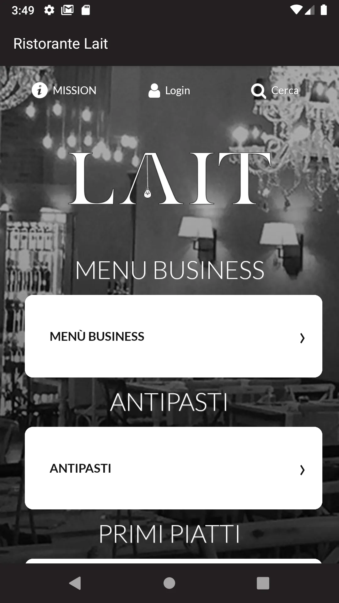 Ristorante Lait | Indus Appstore | Screenshot